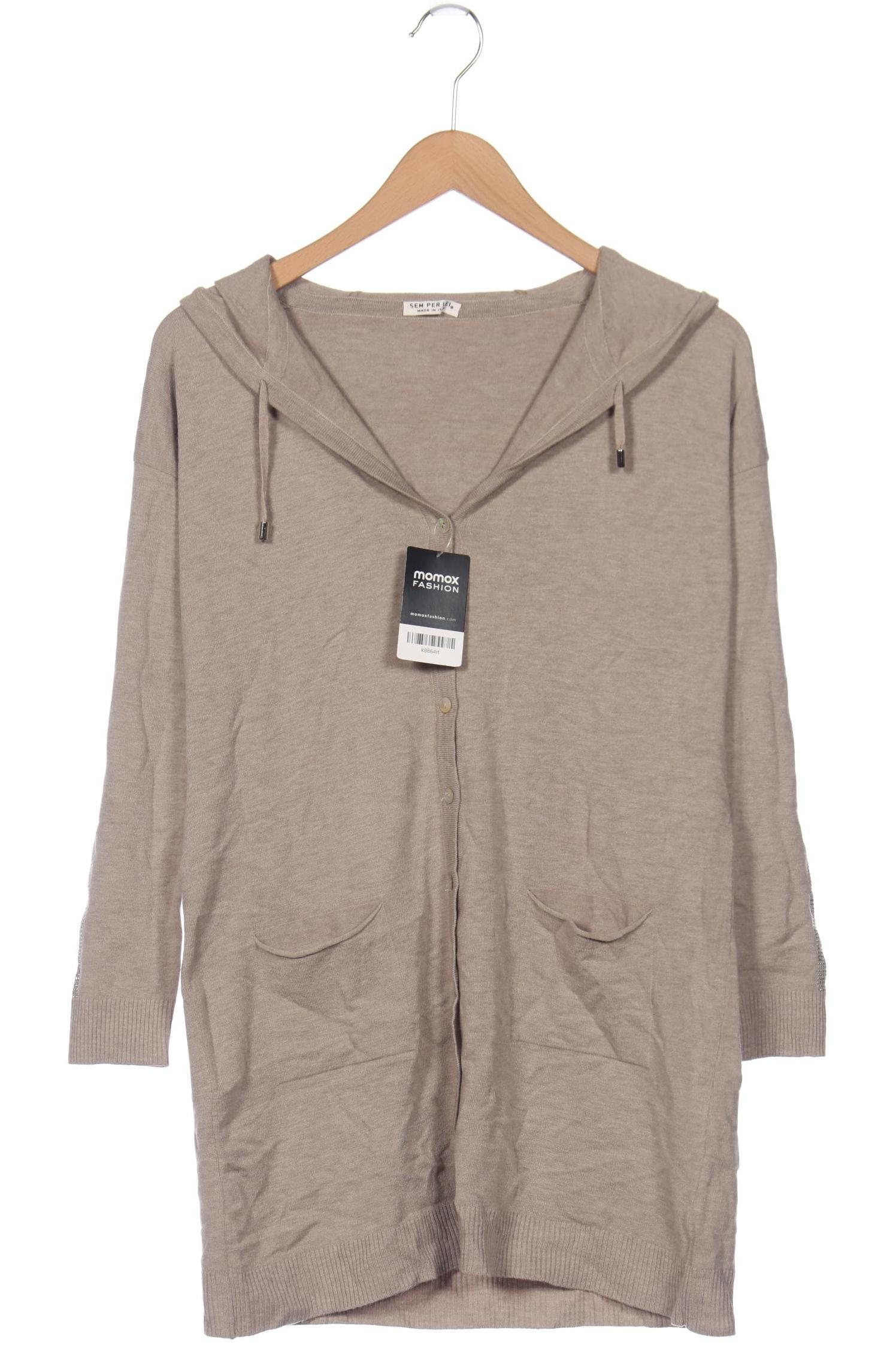 

SEM PER LEI Damen Strickjacke, beige