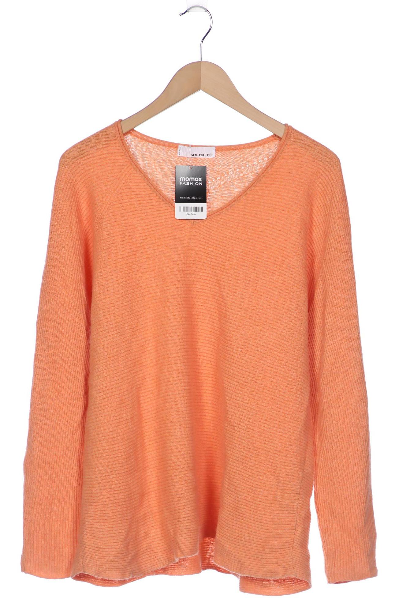 

SEM PER LEI Damen Pullover, orange