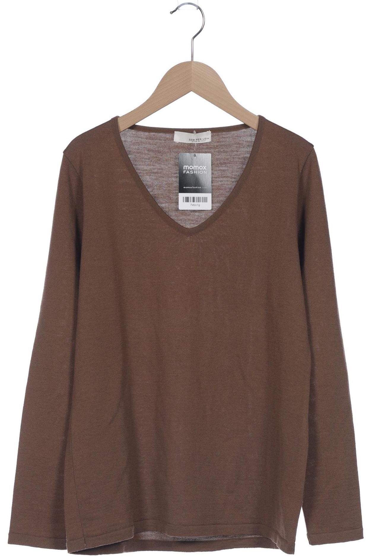 

SEM PER LEI Damen Pullover, braun