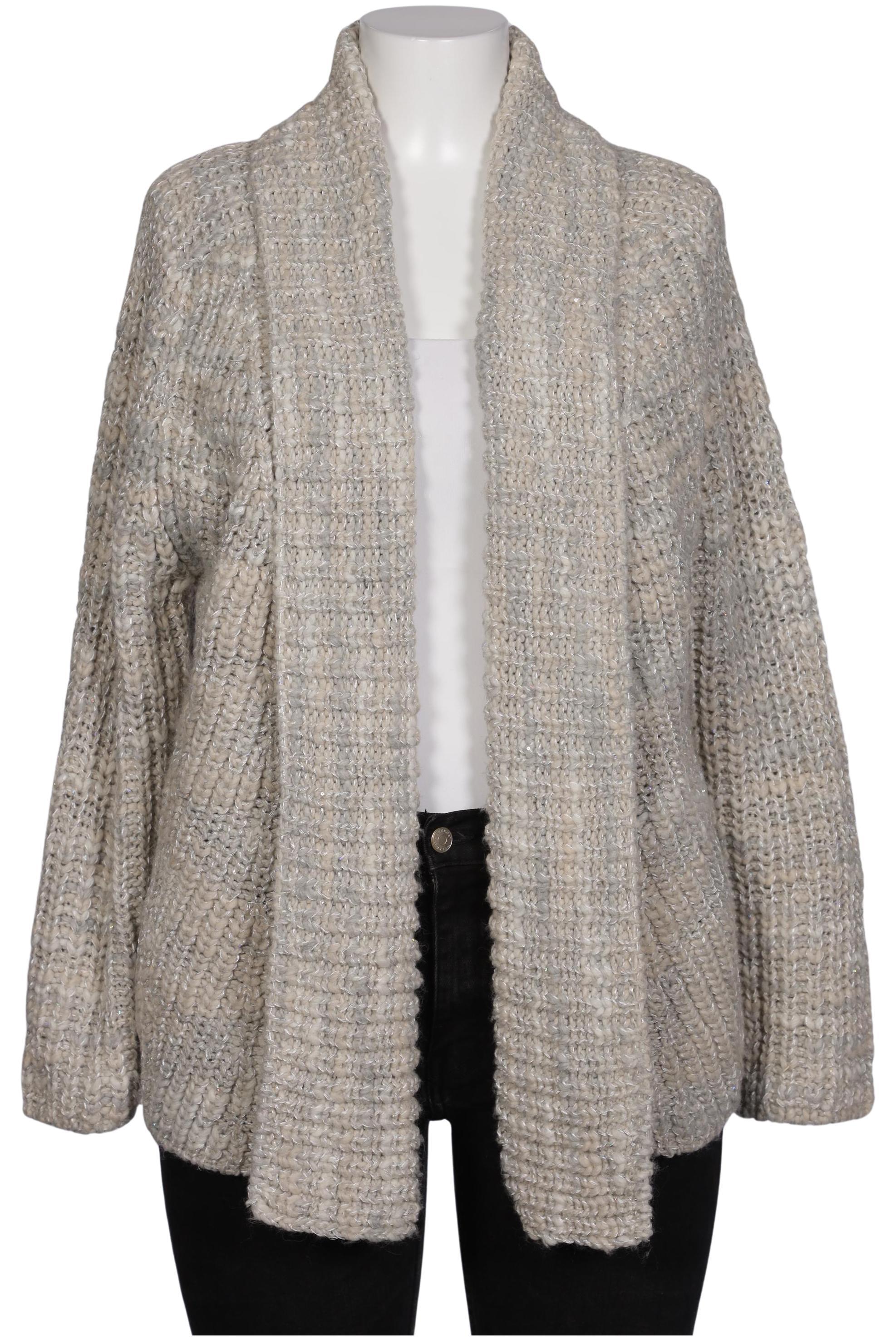 

SEM PER LEI Damen Strickjacke, grau, Gr. 44