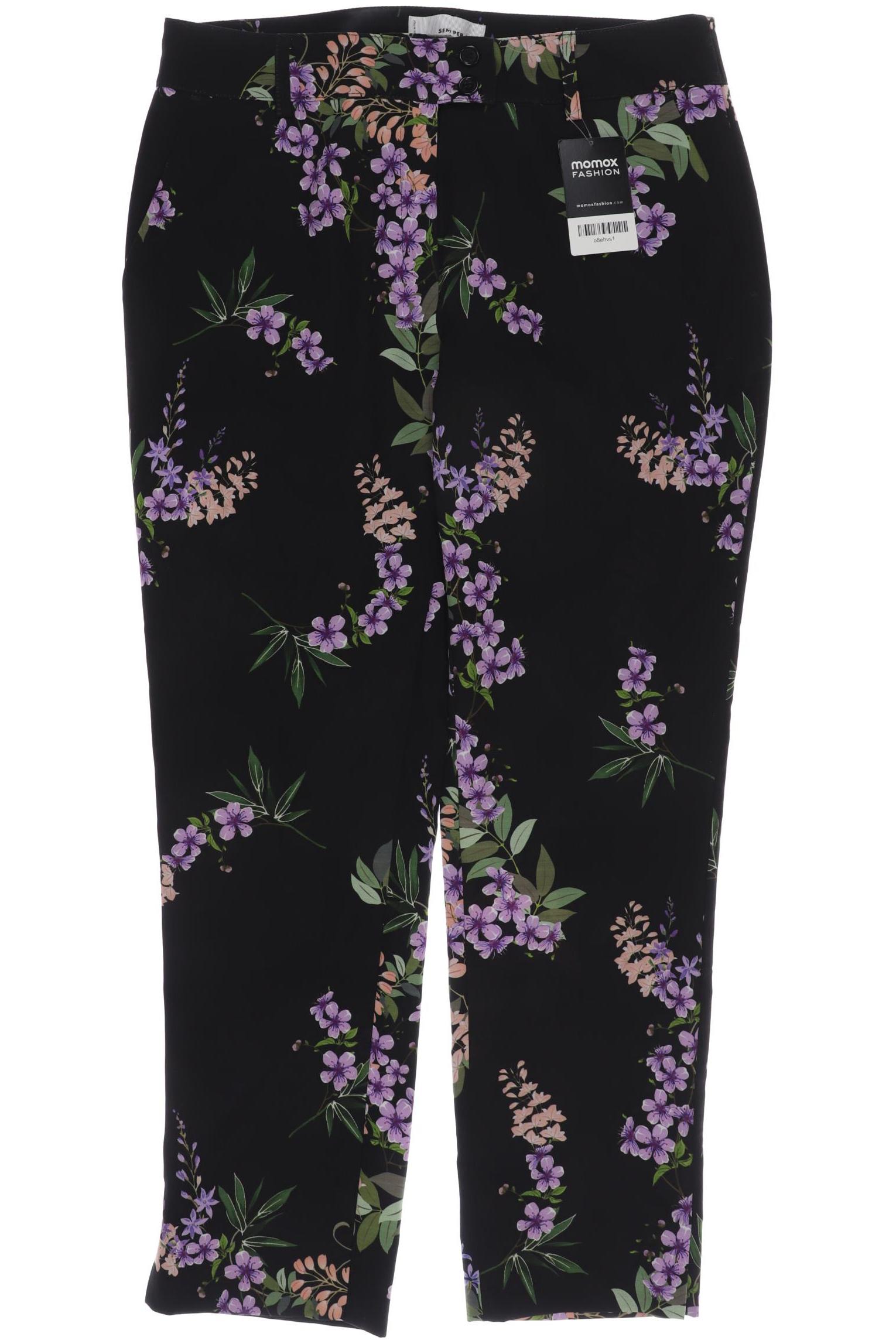 

SEM PER LEI Damen Stoffhose, schwarz, Gr. 42