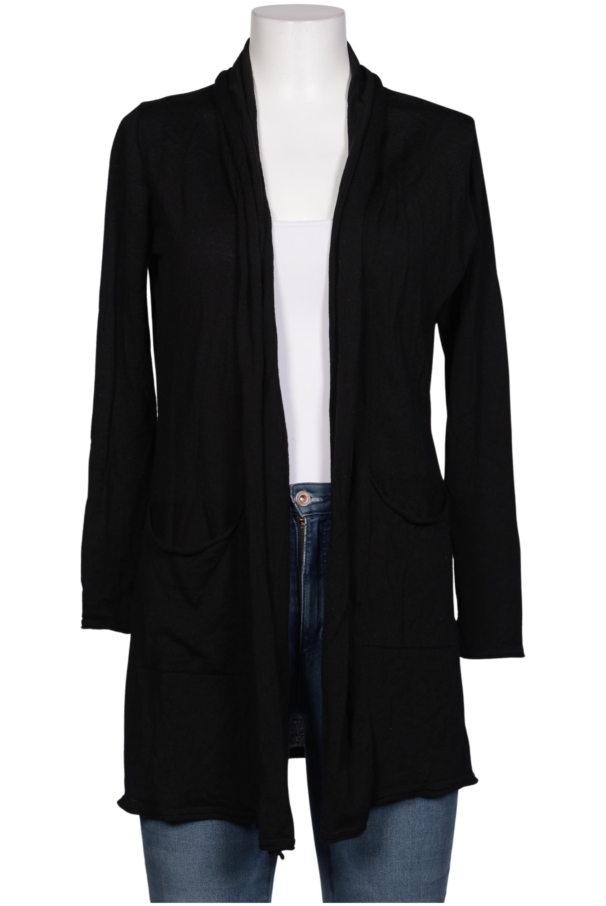 

SEM PER LEI Damen Strickjacke, schwarz, Gr. 38