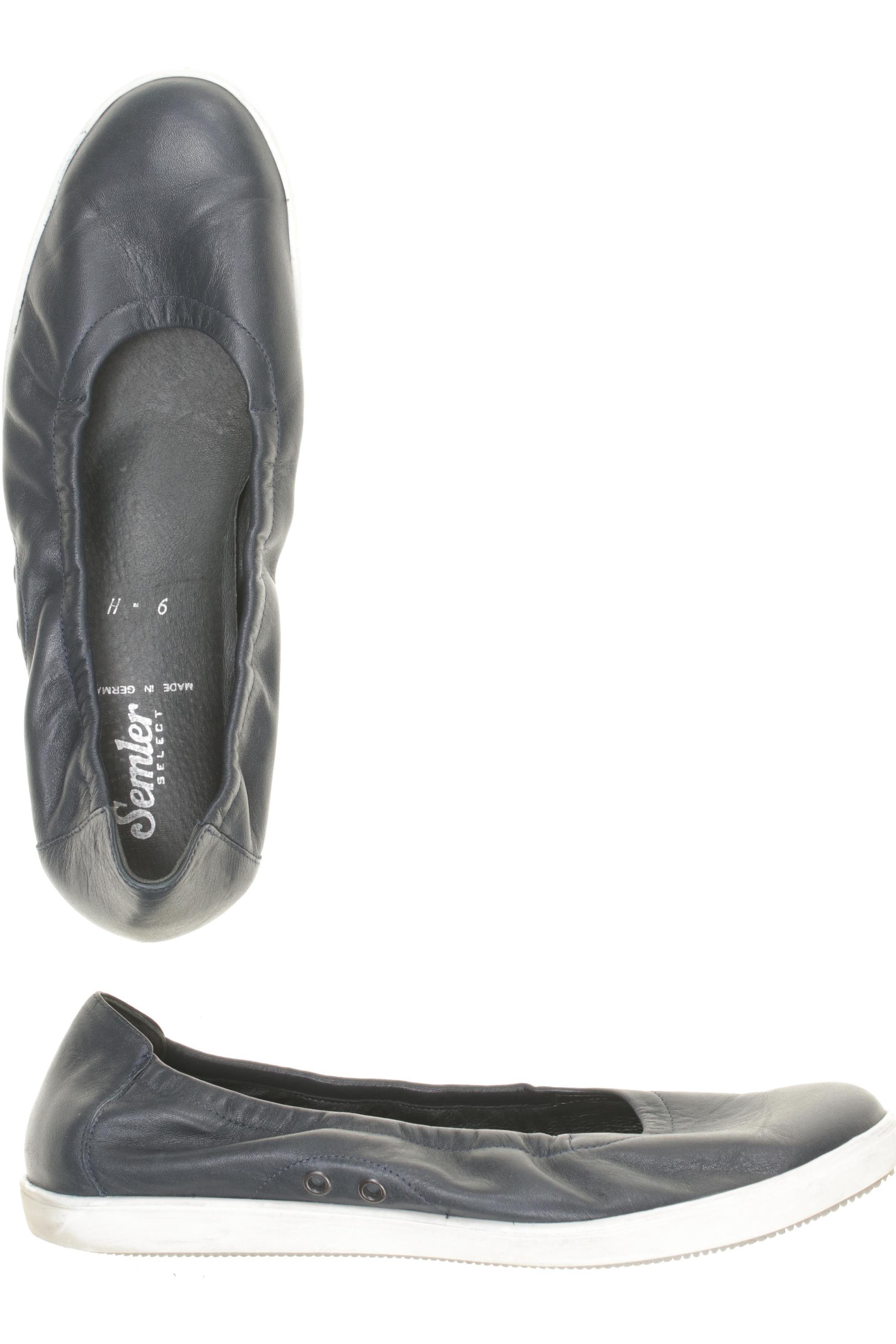 

Semler Damen Ballerinas, blau, Gr. 9