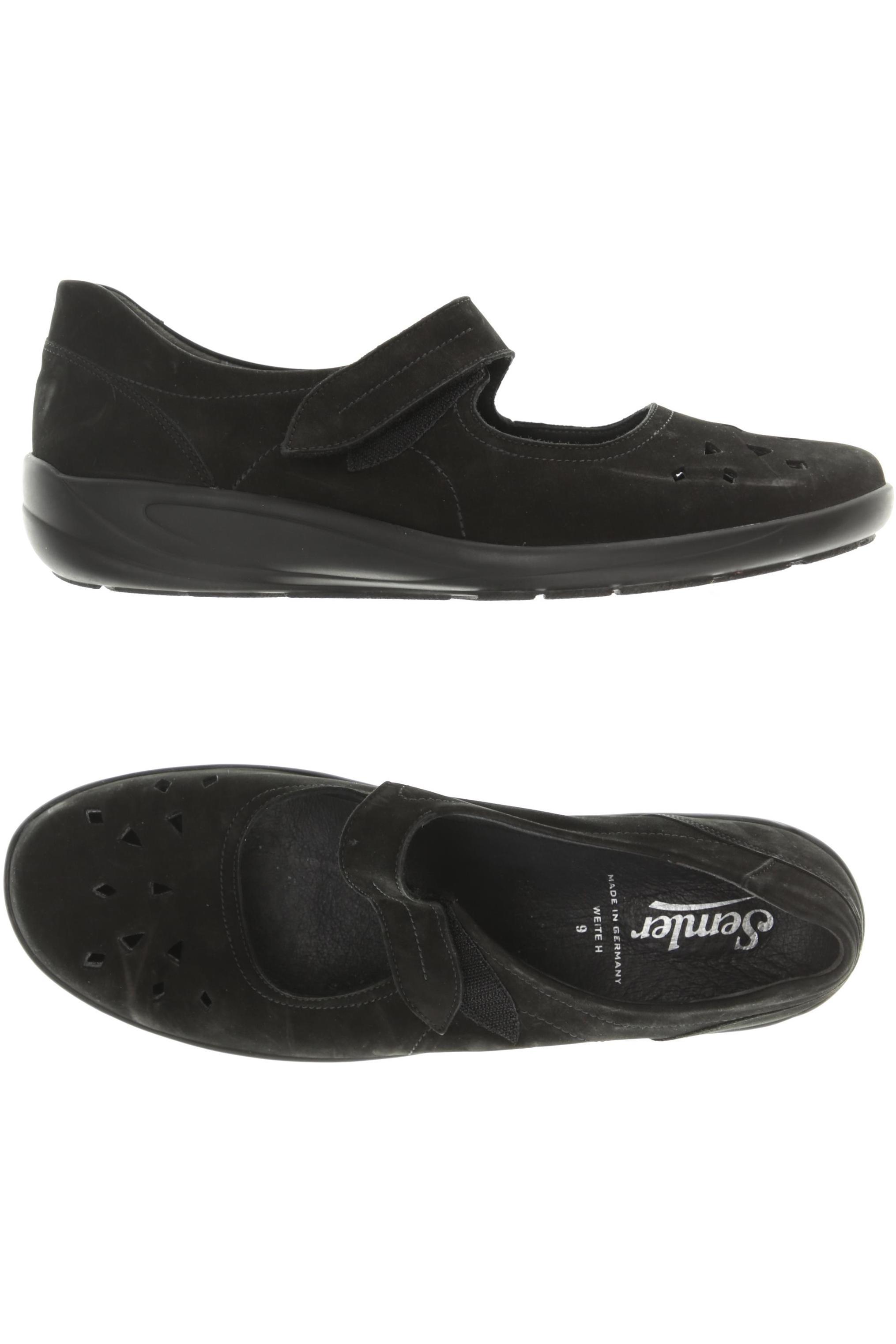 

Semler Damen Halbschuh, schwarz, Gr. 9