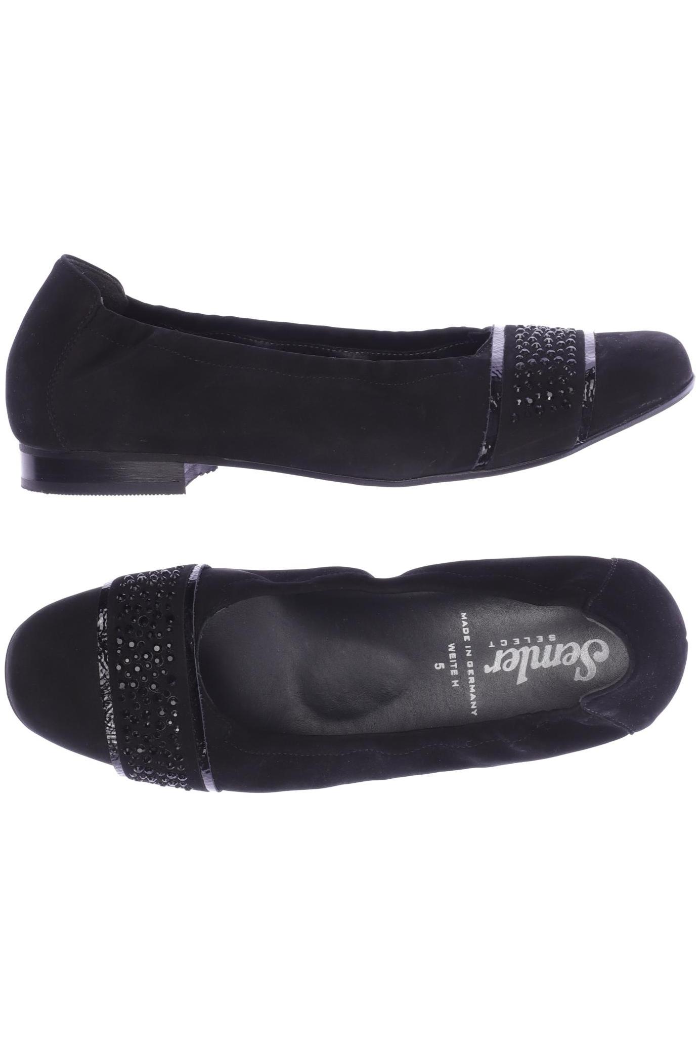 

Semler Damen Ballerinas, schwarz