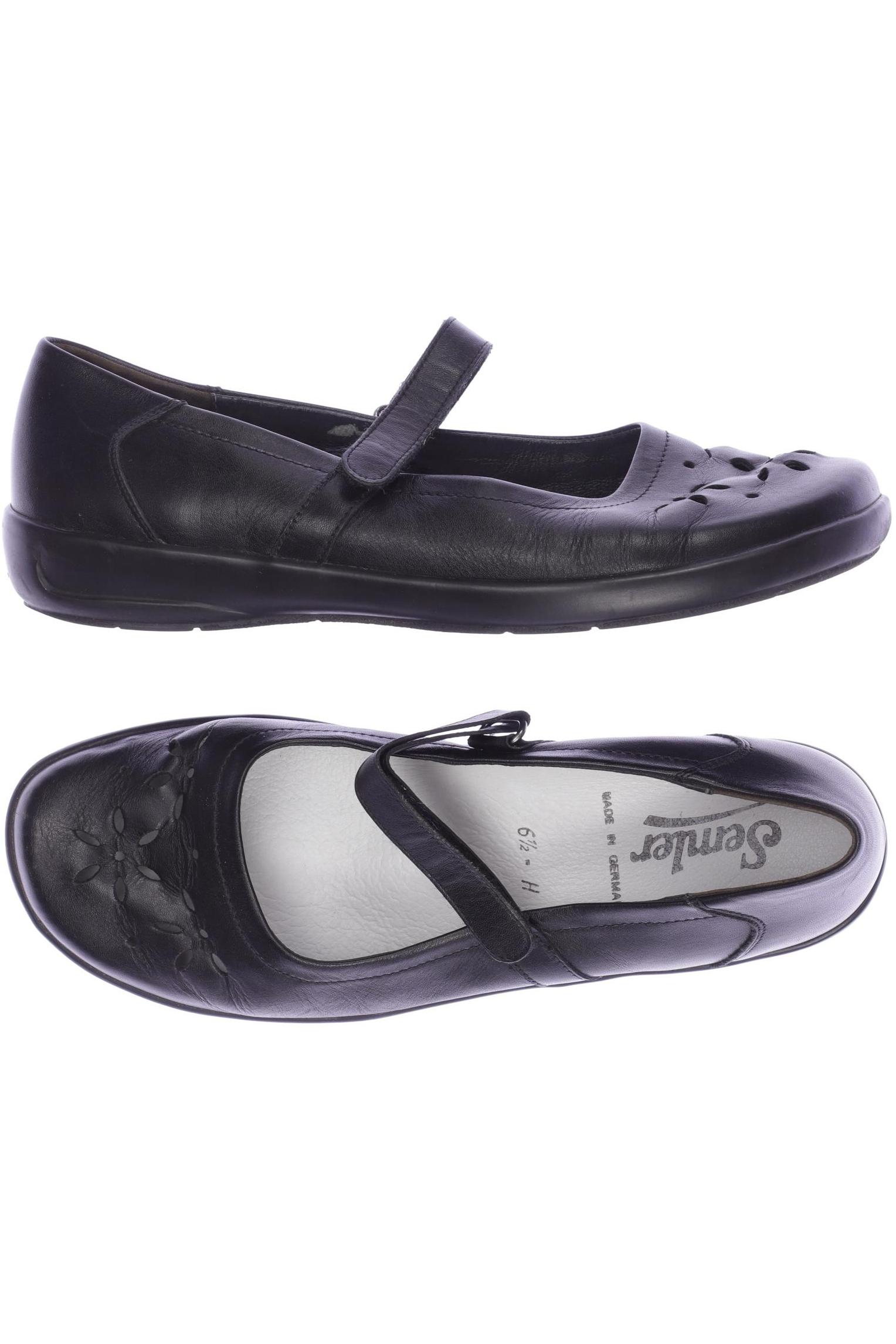 

Semler Damen Ballerinas, schwarz, Gr. 6.5