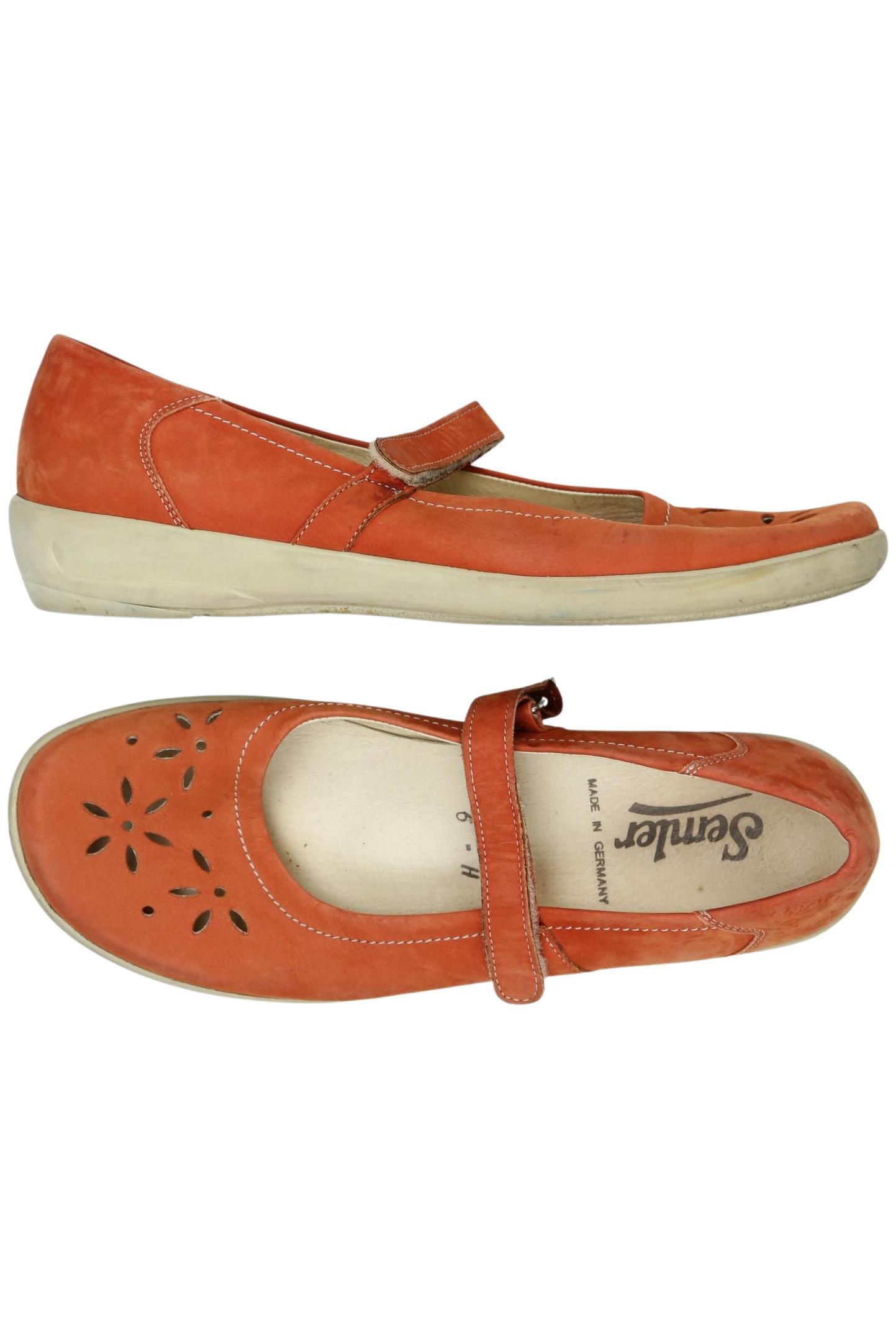 

Semler Damen Ballerinas, orange, Gr. 9