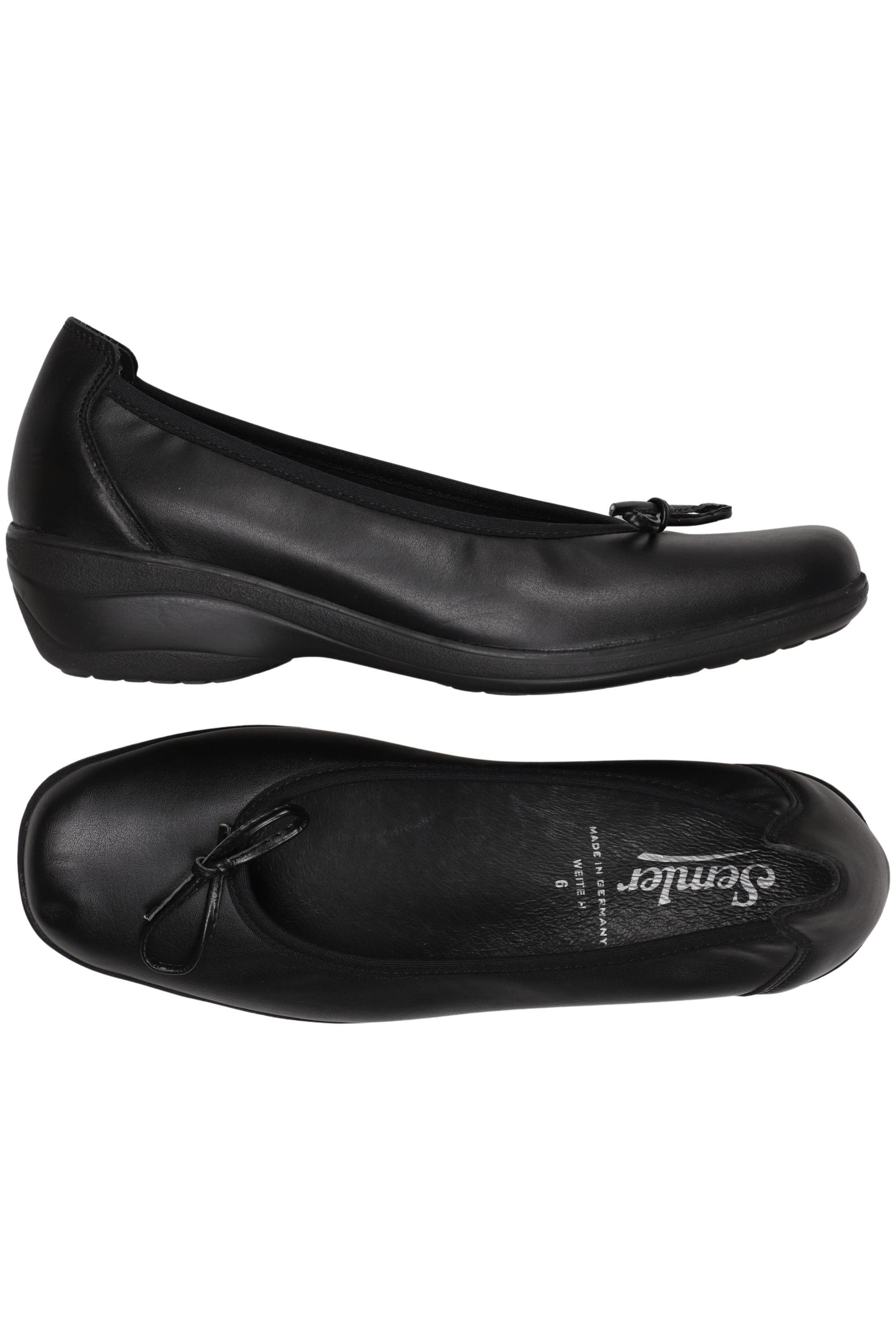 

Semler Damen Ballerinas, schwarz, Gr. 39