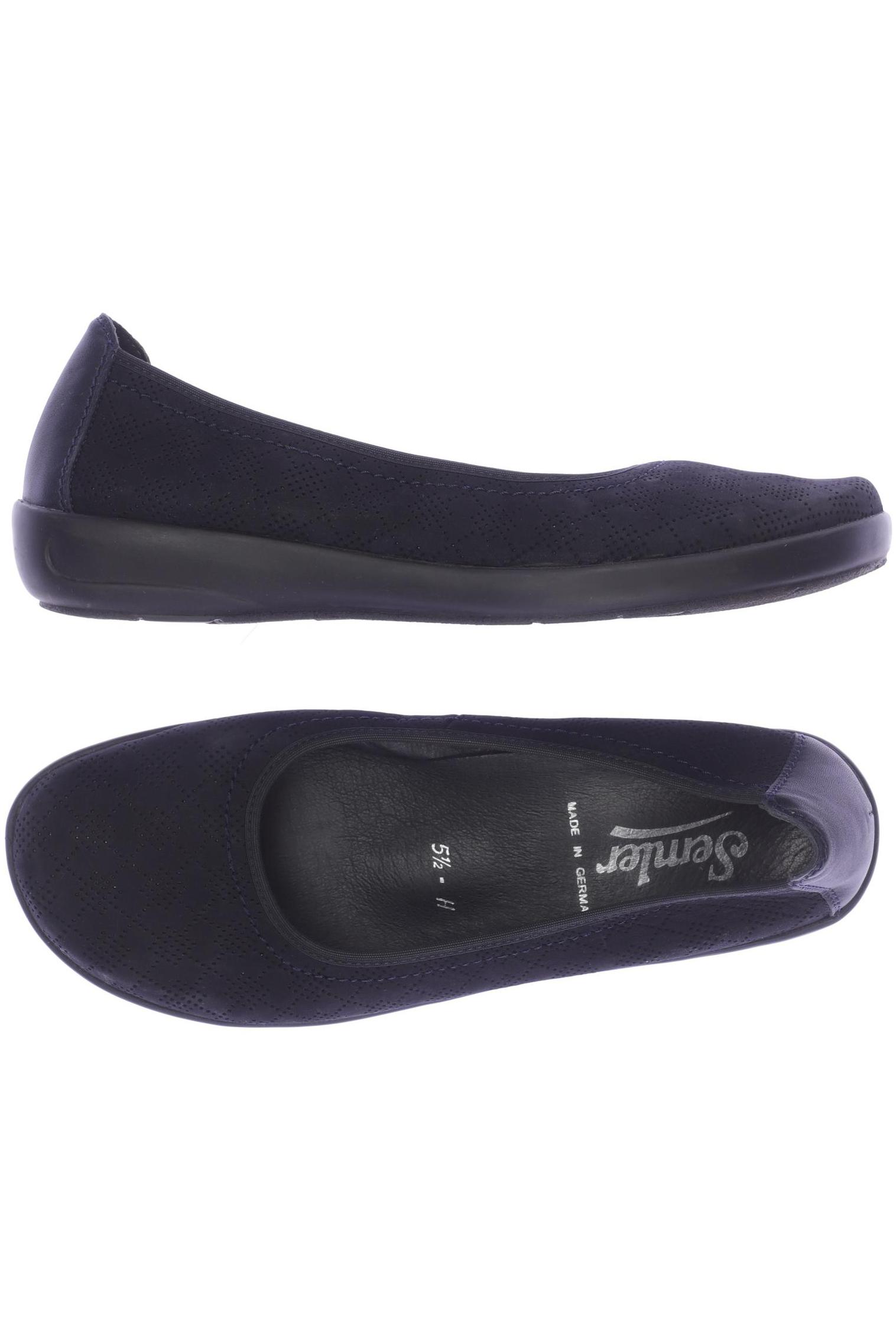 

Semler Damen Ballerinas, schwarz, Gr. 5.5