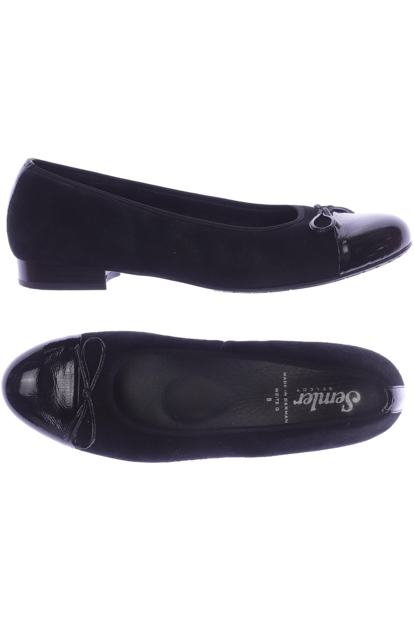 

Semler Damen Ballerinas, schwarz