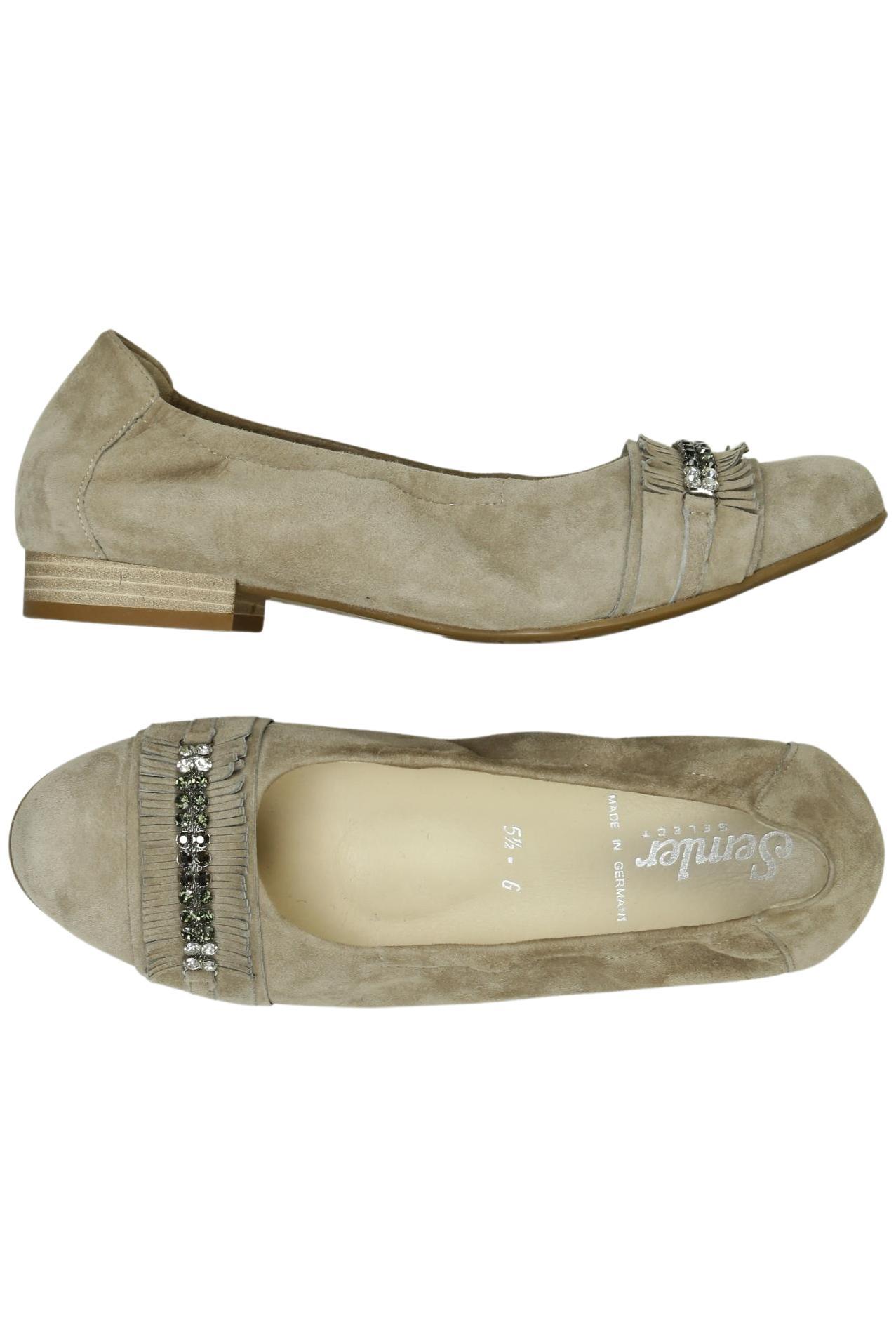 

Semler Damen Ballerinas, beige, Gr. 5.5
