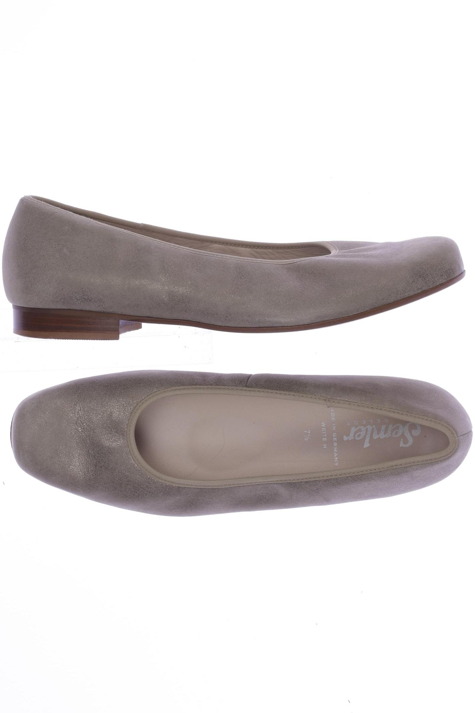 

Semler Damen Ballerinas, beige, Gr. 7.5