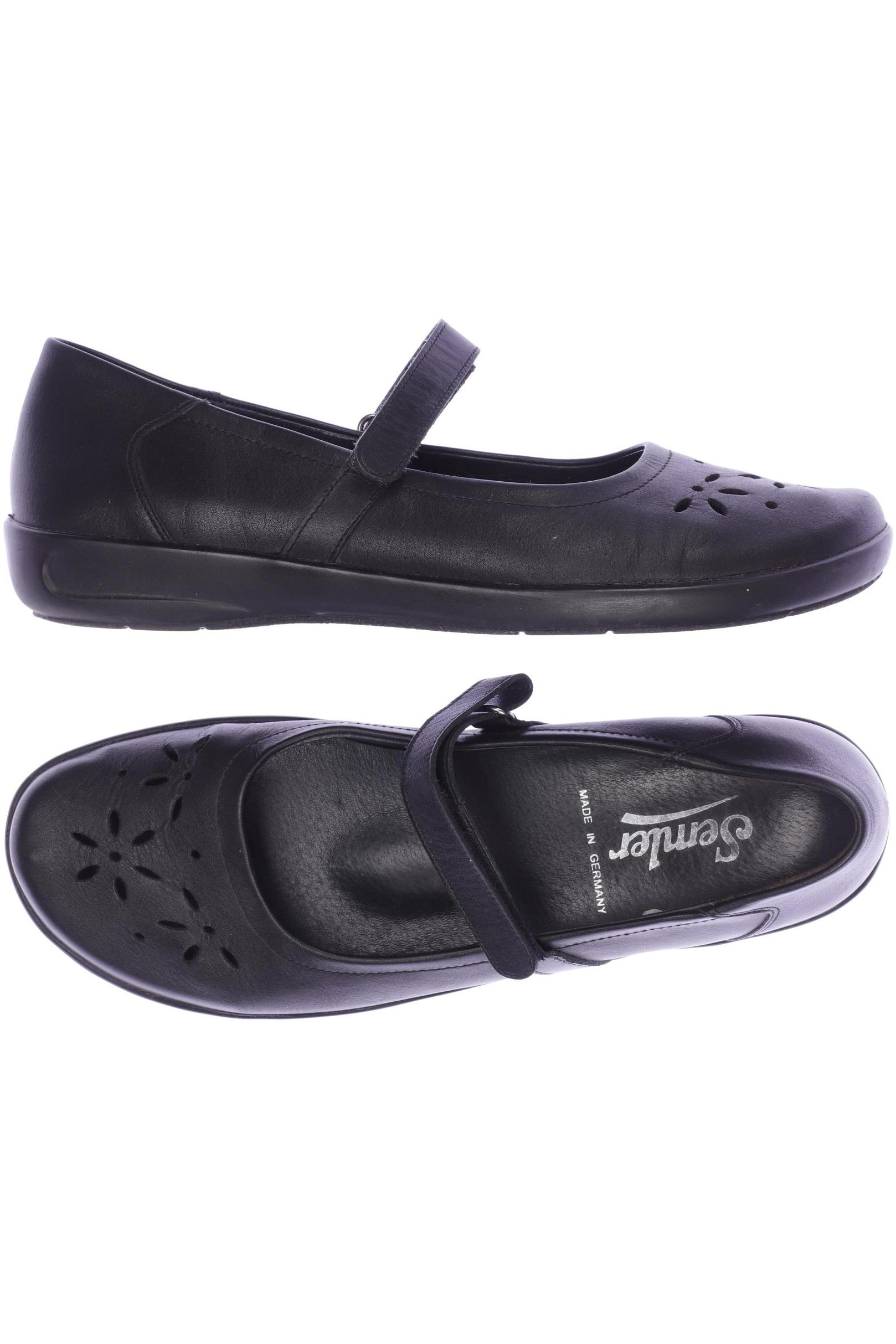 

Semler Damen Ballerinas, schwarz, Gr. 7.5