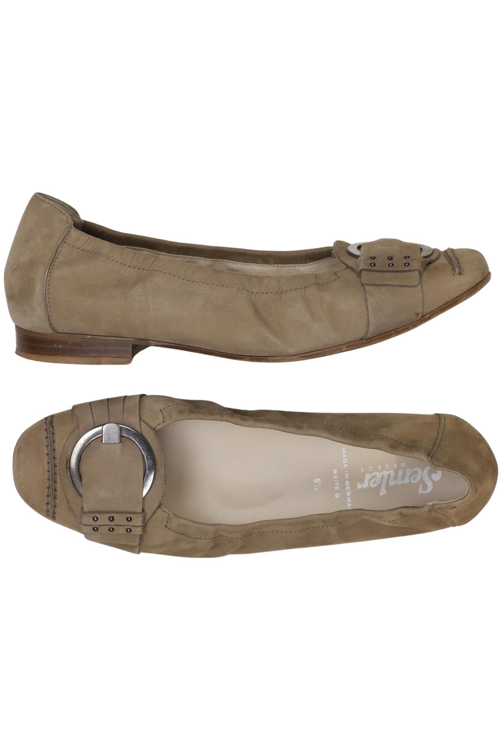 

Semler Damen Ballerinas, beige, Gr. 6.5