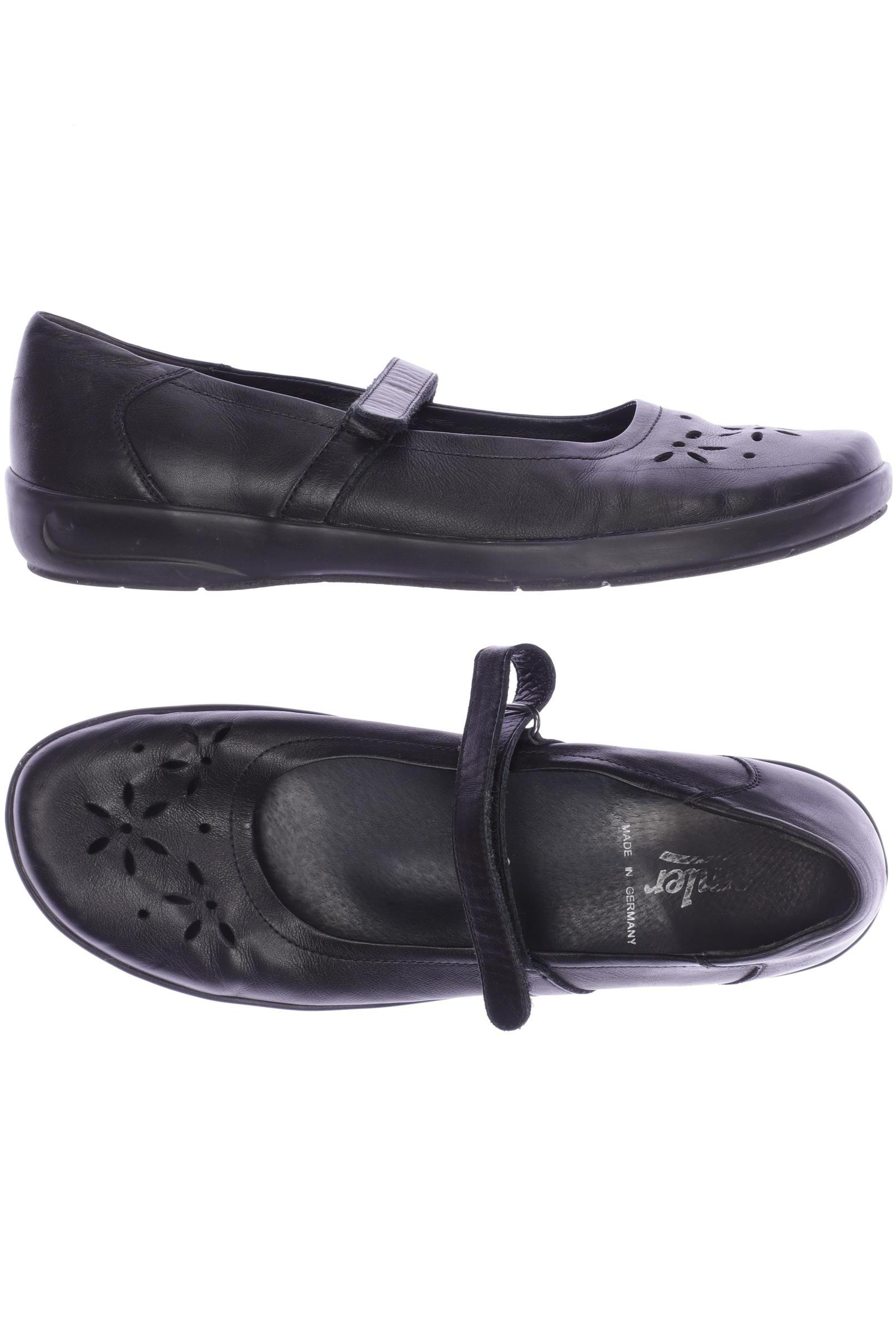 

Semler Damen Ballerinas, schwarz, Gr. 8
