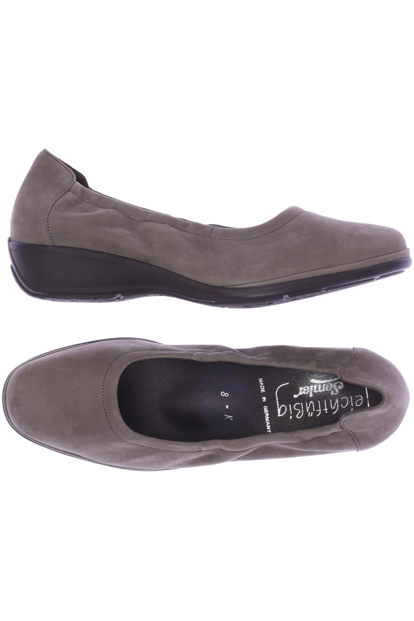 

Semler Damen Ballerinas, grau, Gr. 8