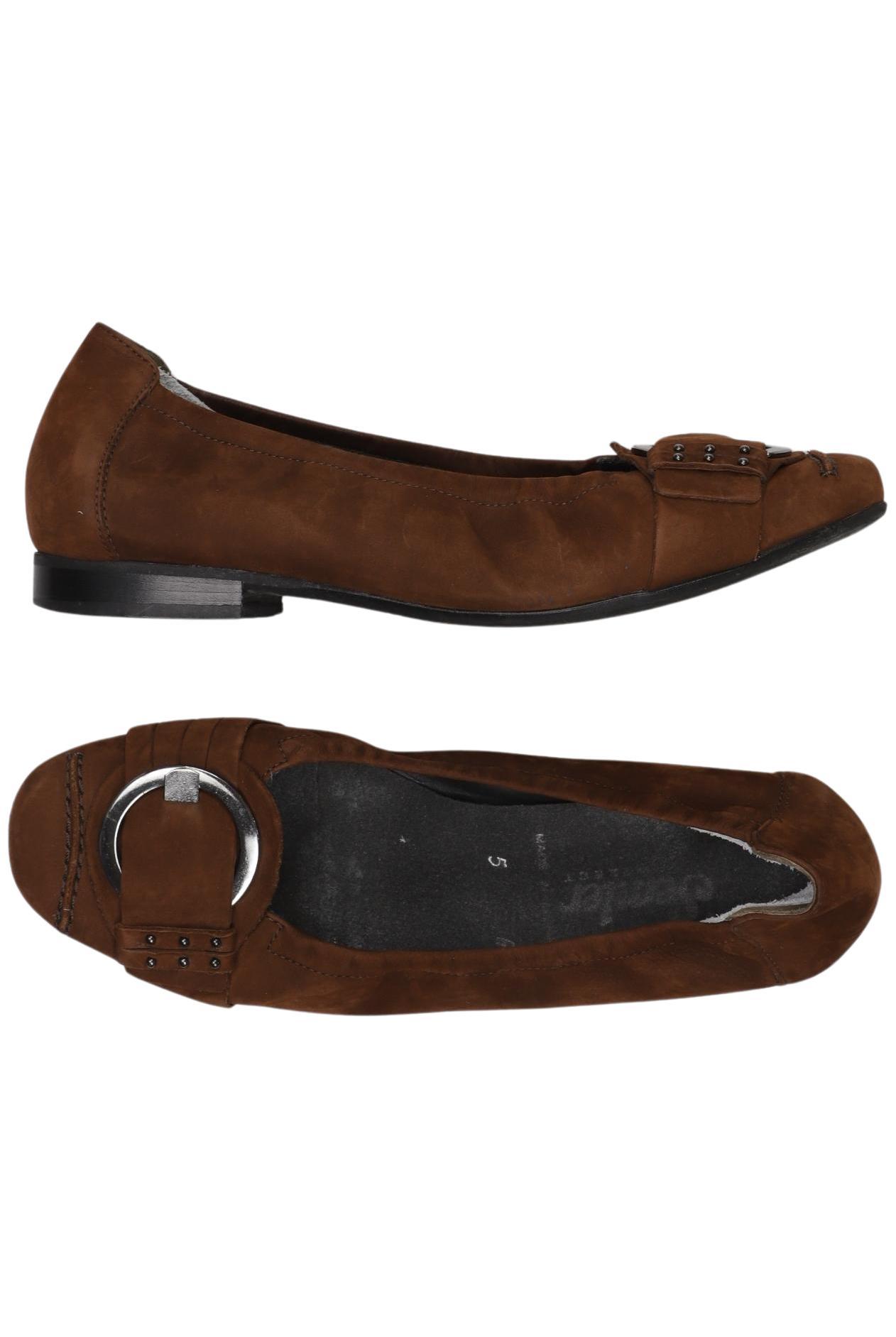 

Semler Damen Ballerinas, braun, Gr. 5