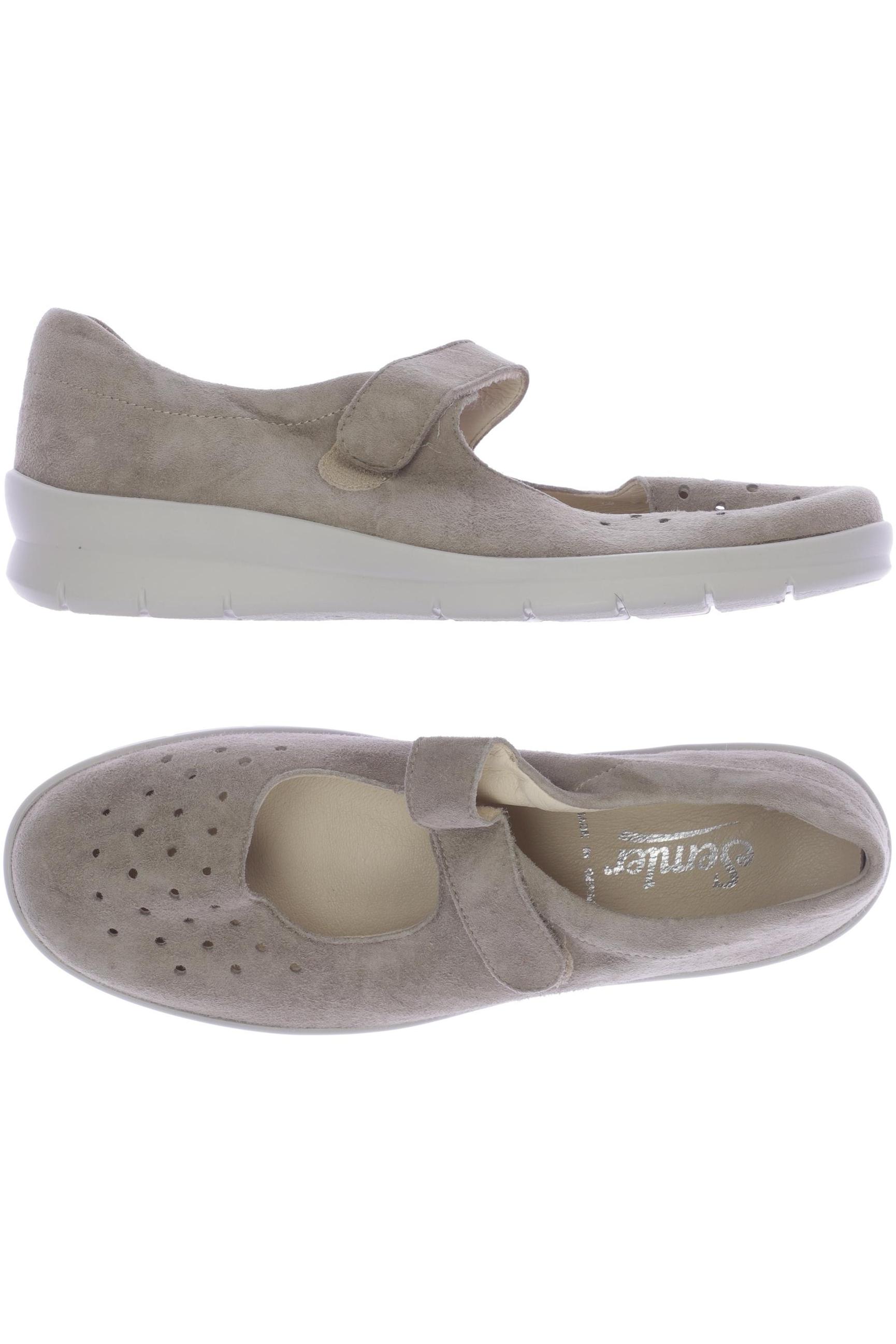 

Semler Damen Ballerinas, beige, Gr. 6.5