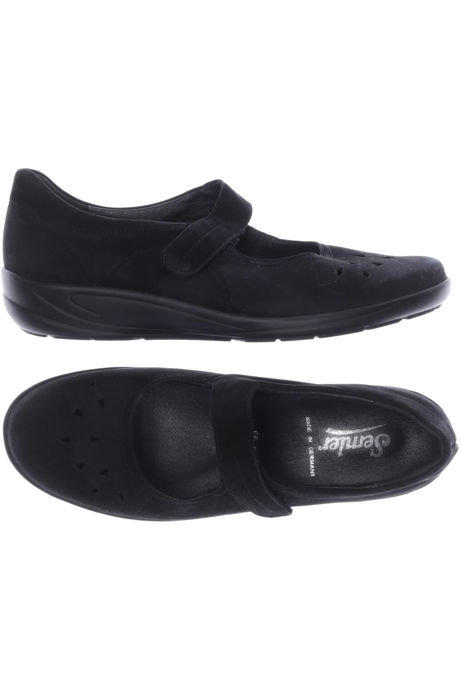 

Semler Damen Ballerinas, schwarz, Gr. 8.5