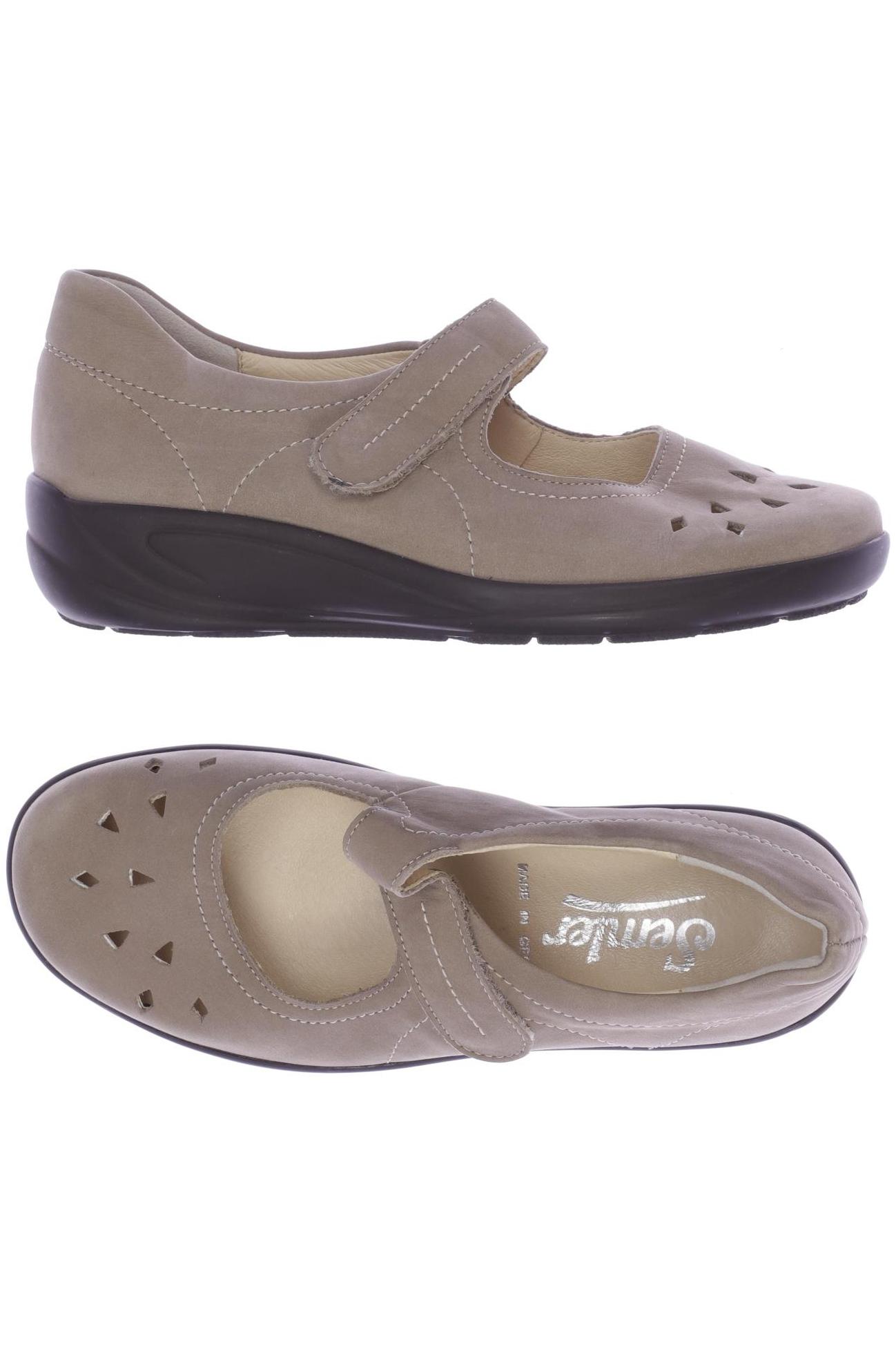 

Semler Damen Ballerinas, beige, Gr. 1.5