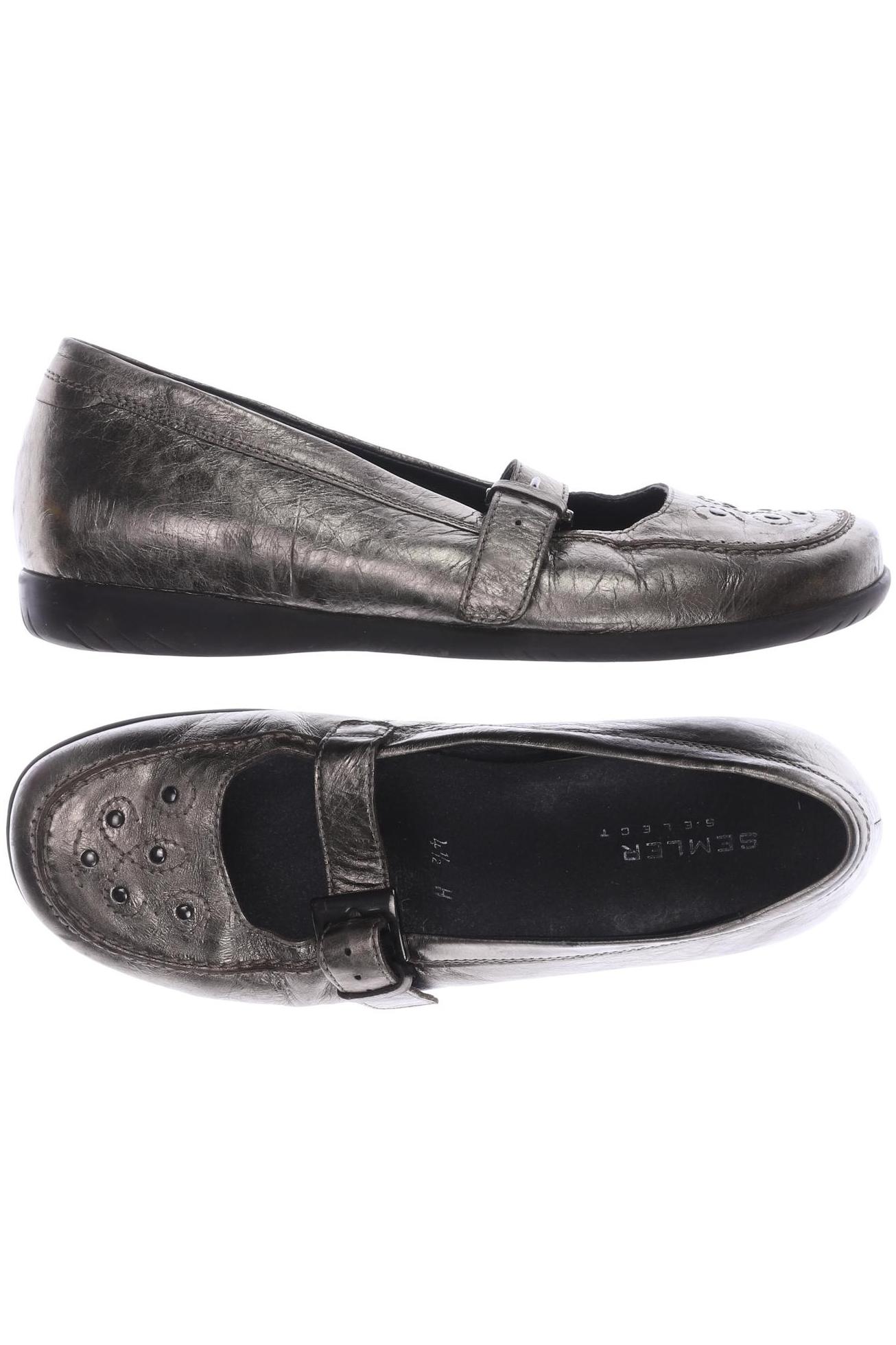 

Semler Damen Ballerinas, gold, Gr. 4.5