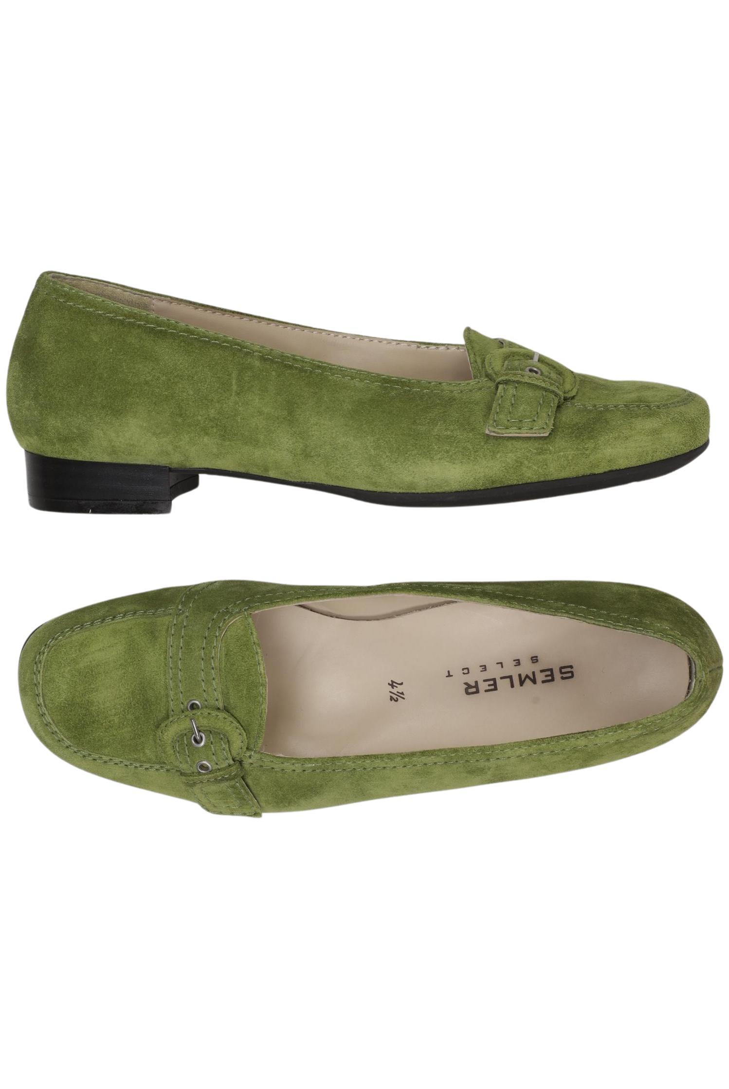 

Semler Damen Ballerinas, grün, Gr. 4.5