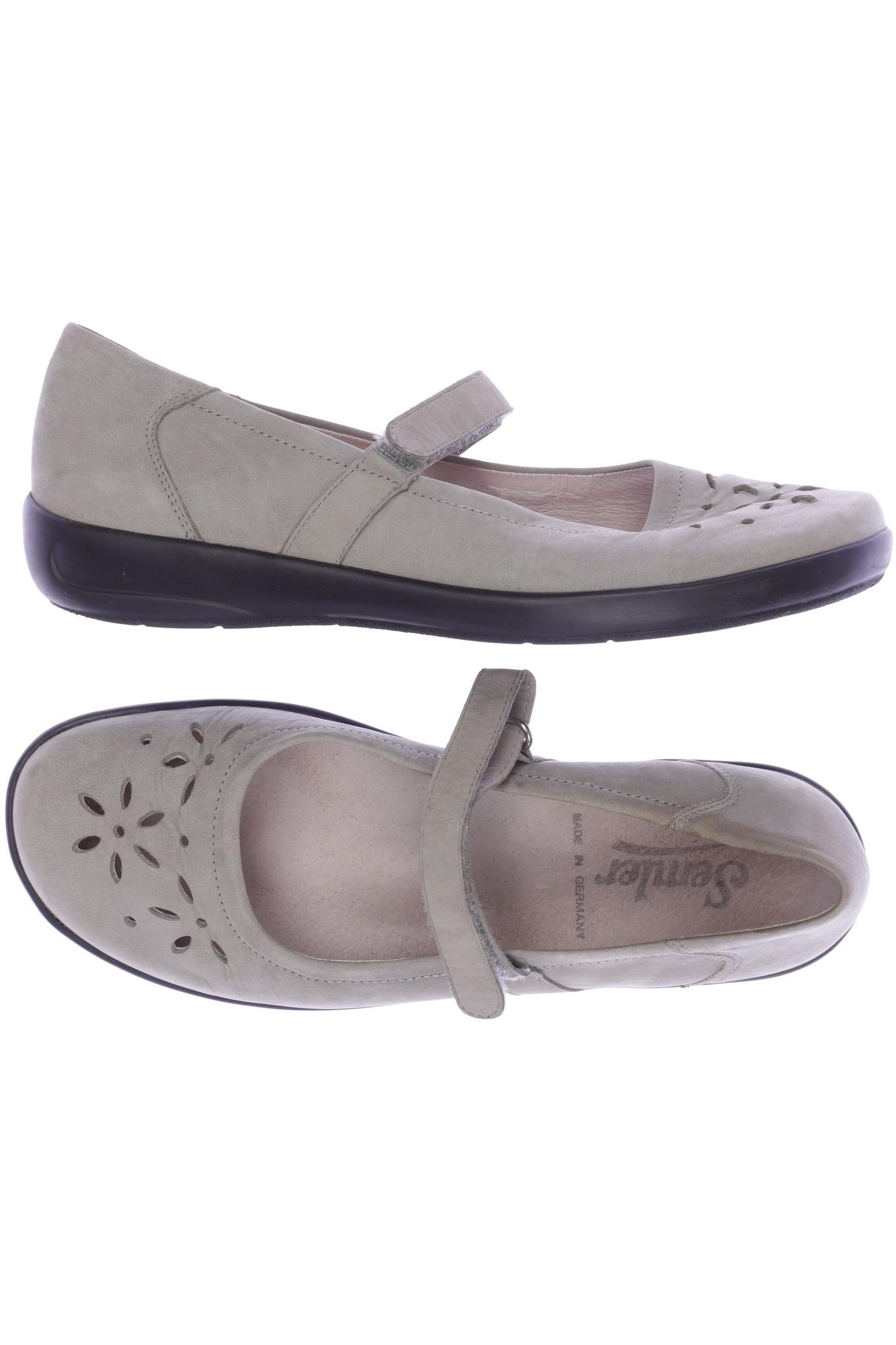 

Semler Damen Ballerinas, grau, Gr. 5.5