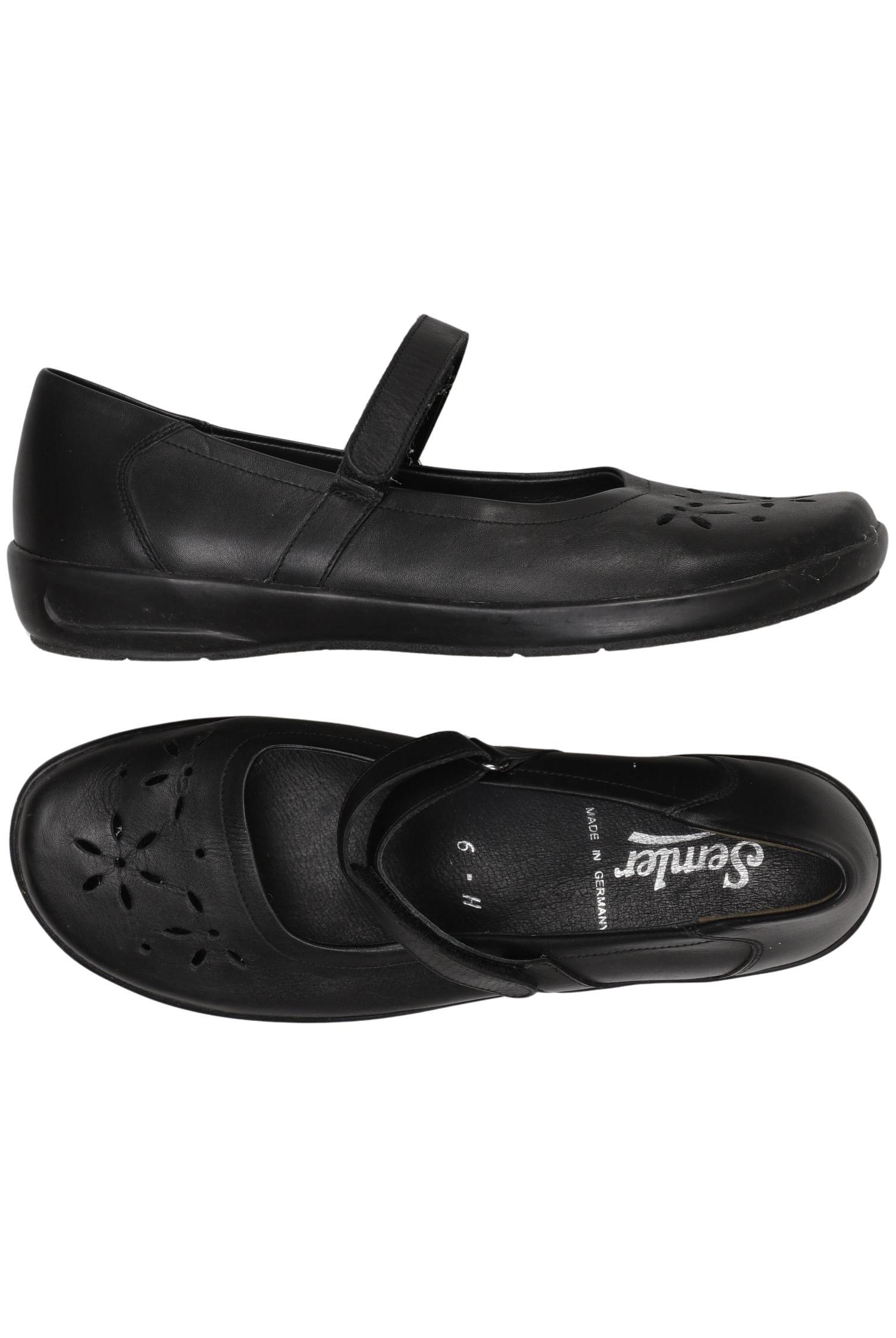 

Semler Damen Ballerinas, schwarz, Gr. 6