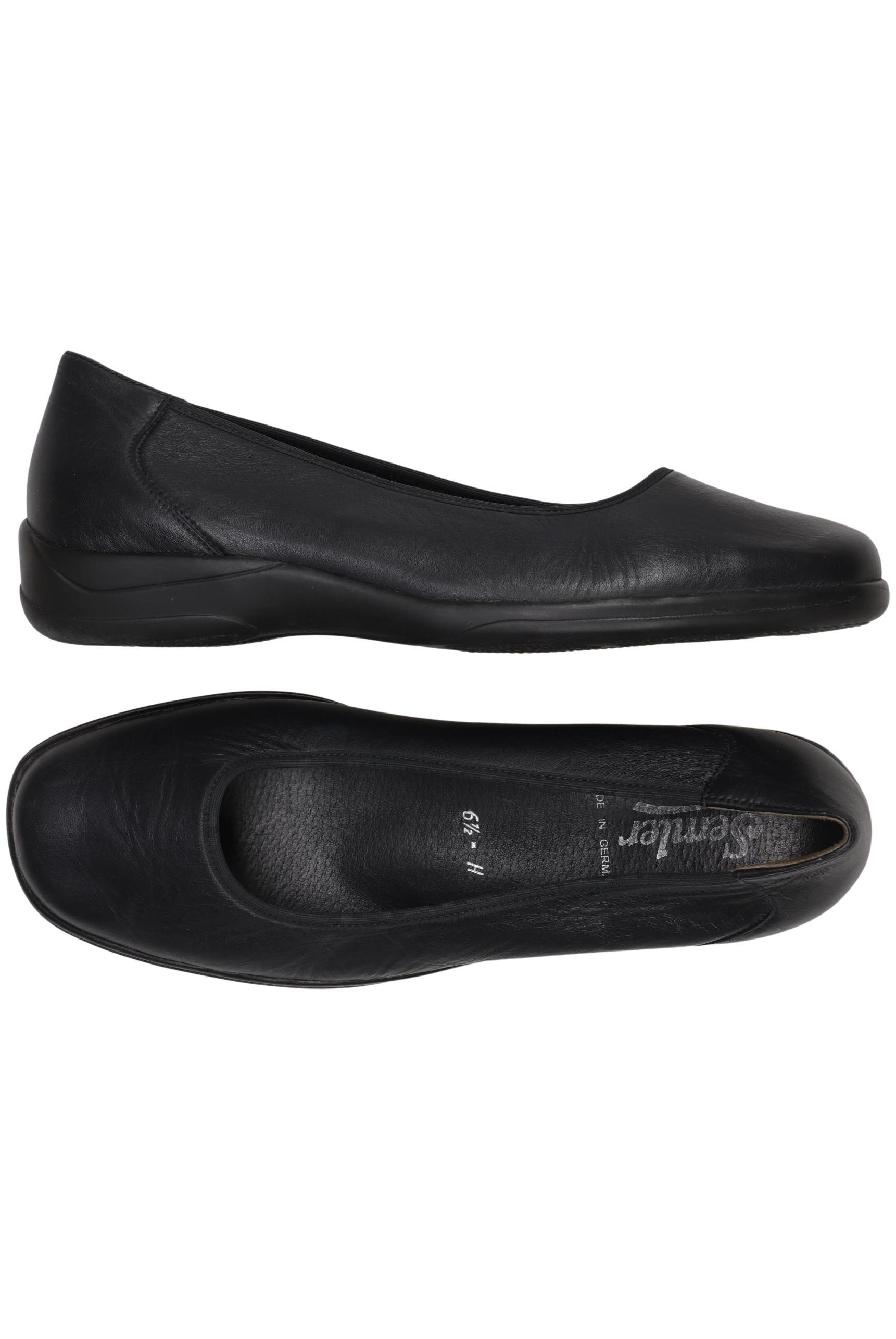 

Semler Damen Ballerinas, schwarz, Gr. 6.5