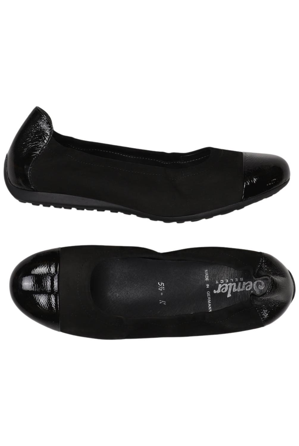 

Semler Damen Ballerinas, schwarz, Gr. 5.5