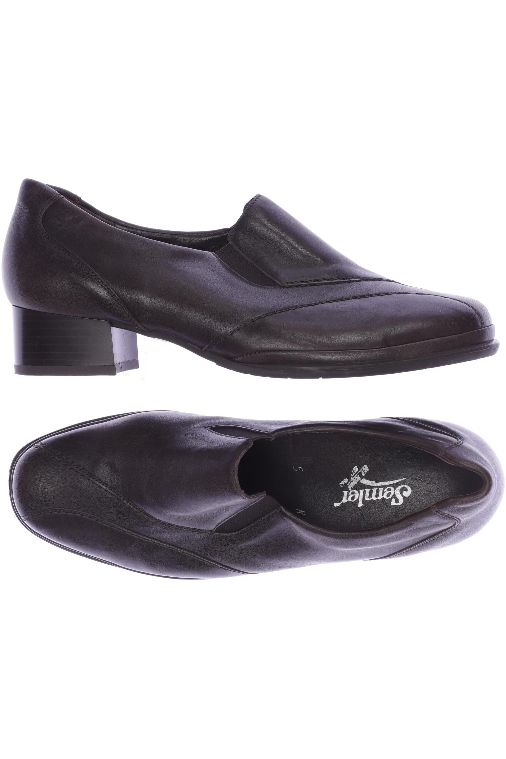 

Semler Damen Halbschuh, braun, Gr. 5