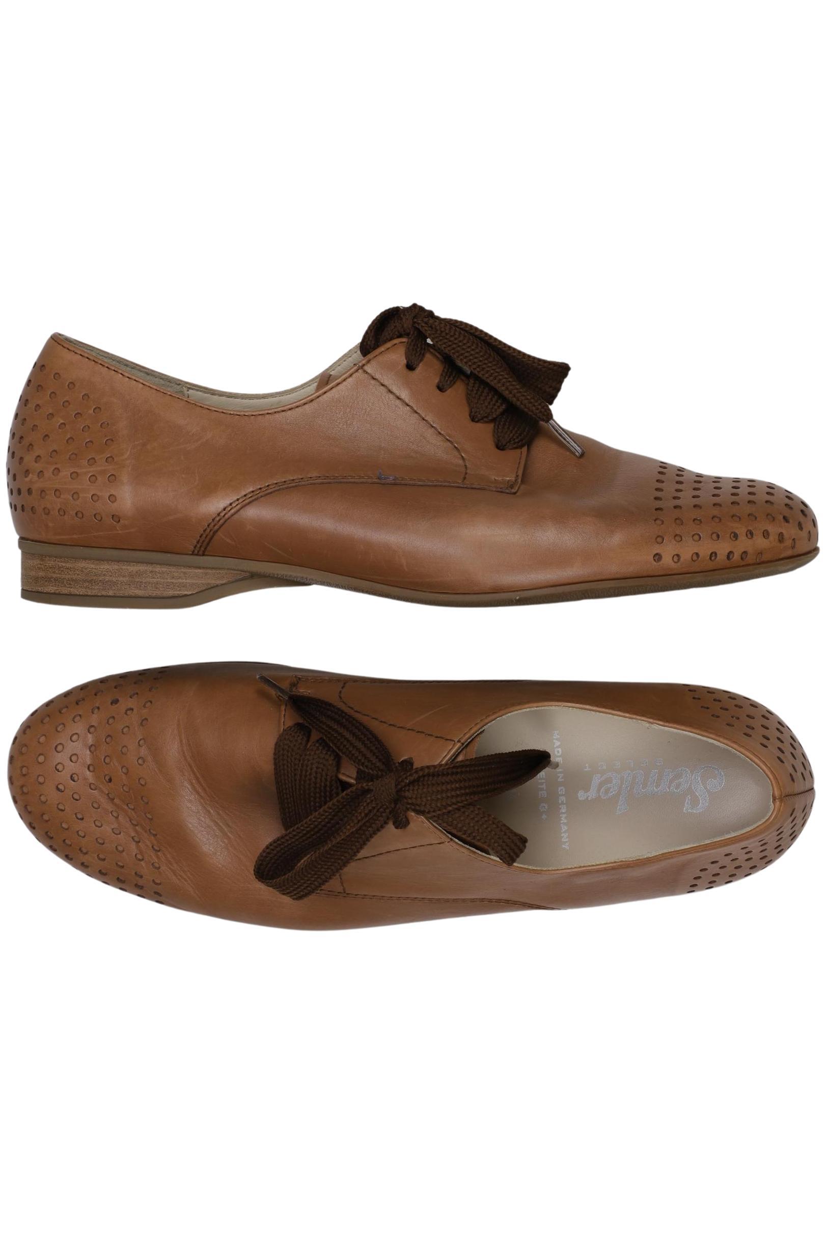 

Semler Damen Halbschuh, braun, Gr. 5.5
