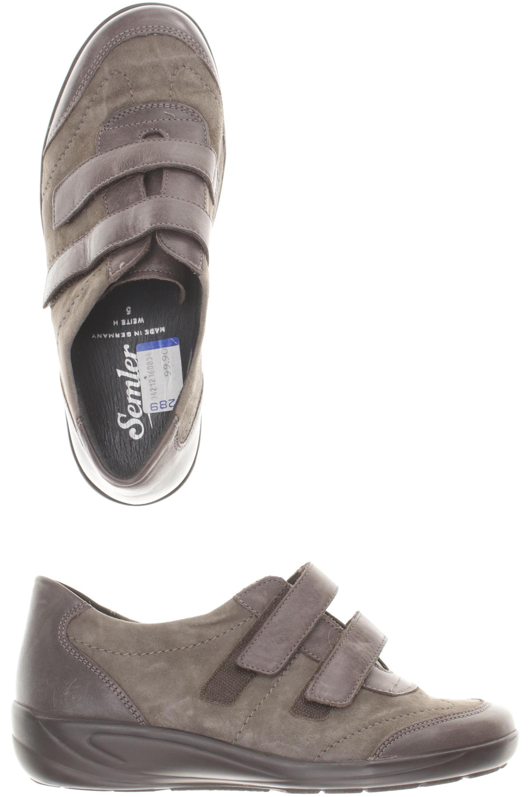 

Semler Damen Halbschuh, braun, Gr. 5