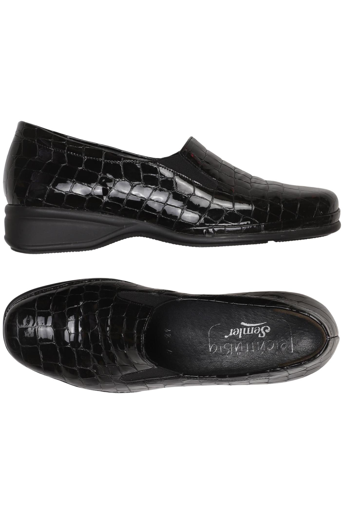 

Semler Damen Halbschuh, schwarz, Gr. 4.5