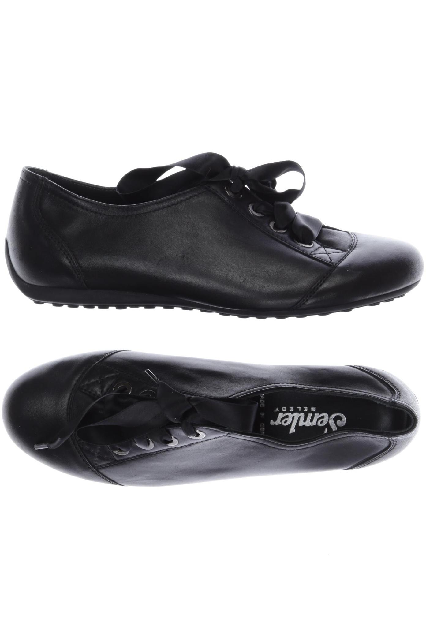 

Semler Damen Halbschuh, schwarz, Gr. 4.5