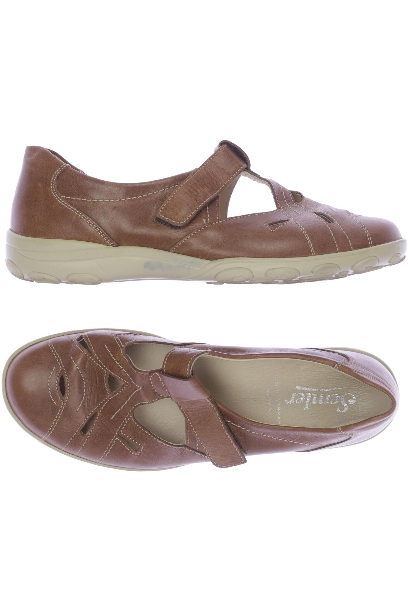 

Semler Damen Halbschuh, braun, Gr. 6.5