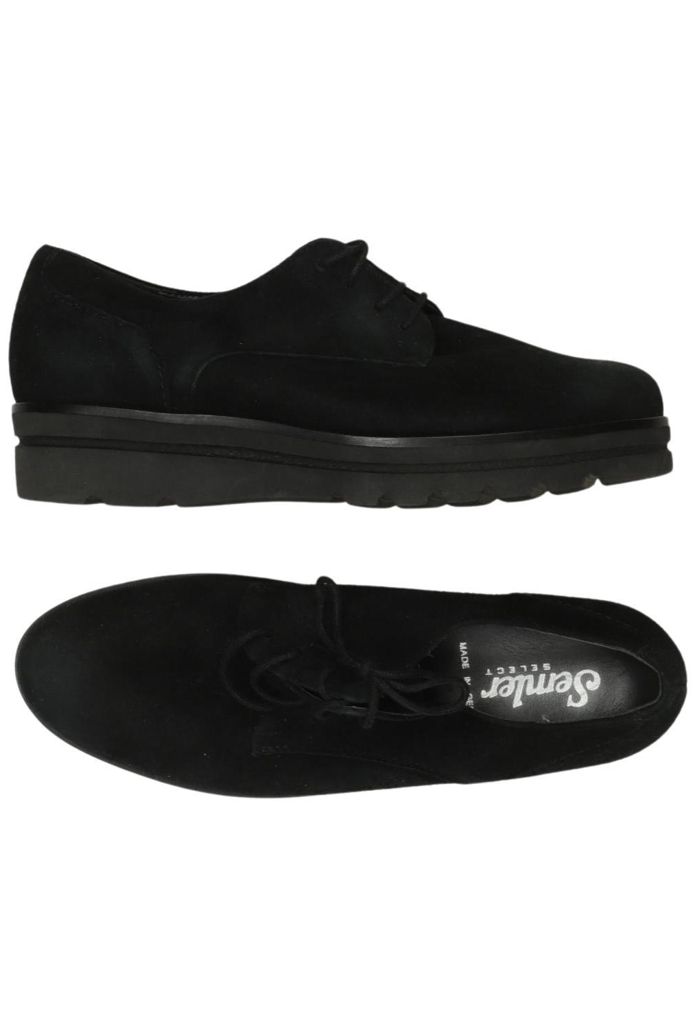 

Semler Damen Halbschuh, schwarz, Gr. 5