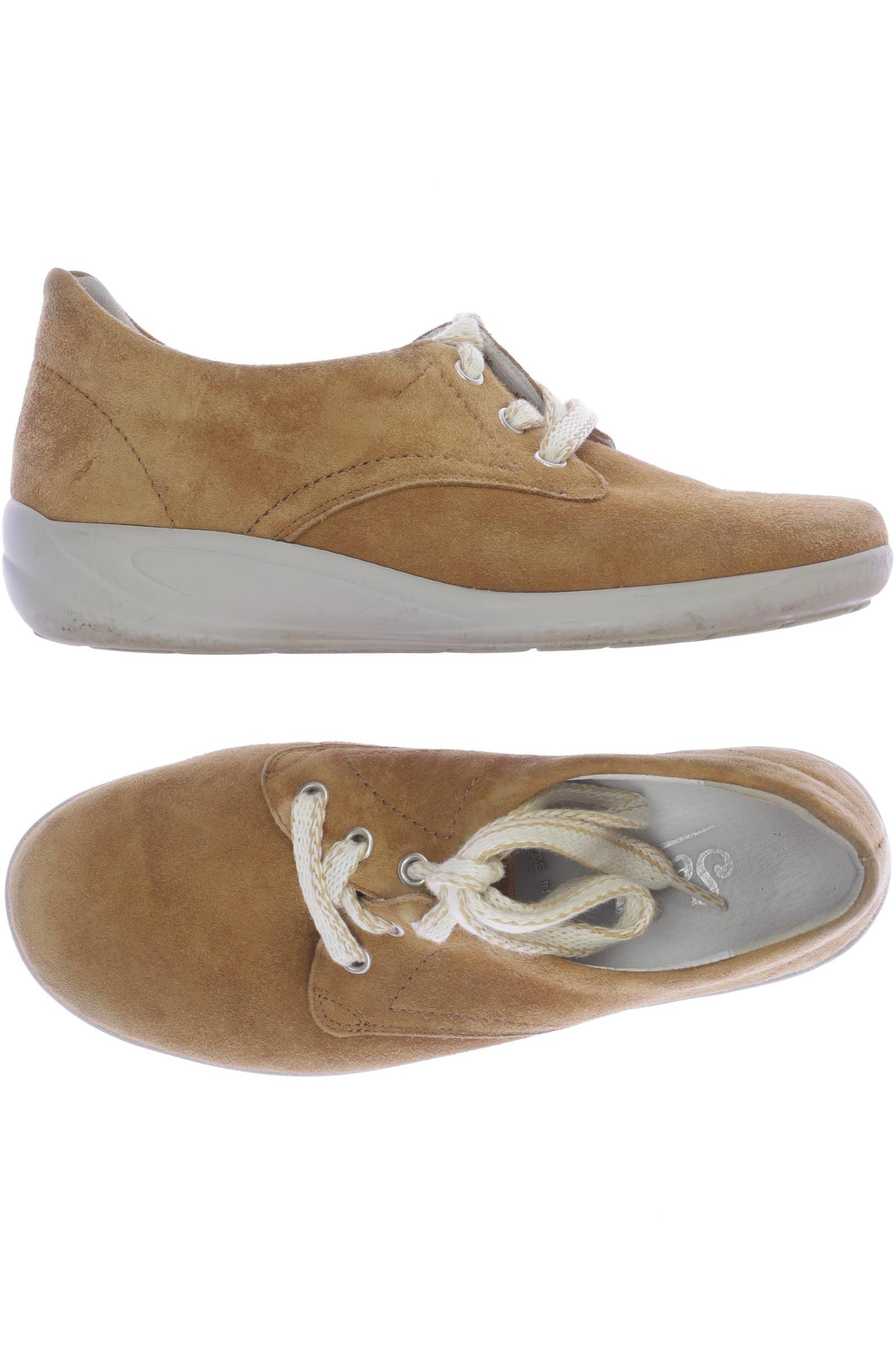 

Semler Damen Halbschuh, orange, Gr. 4
