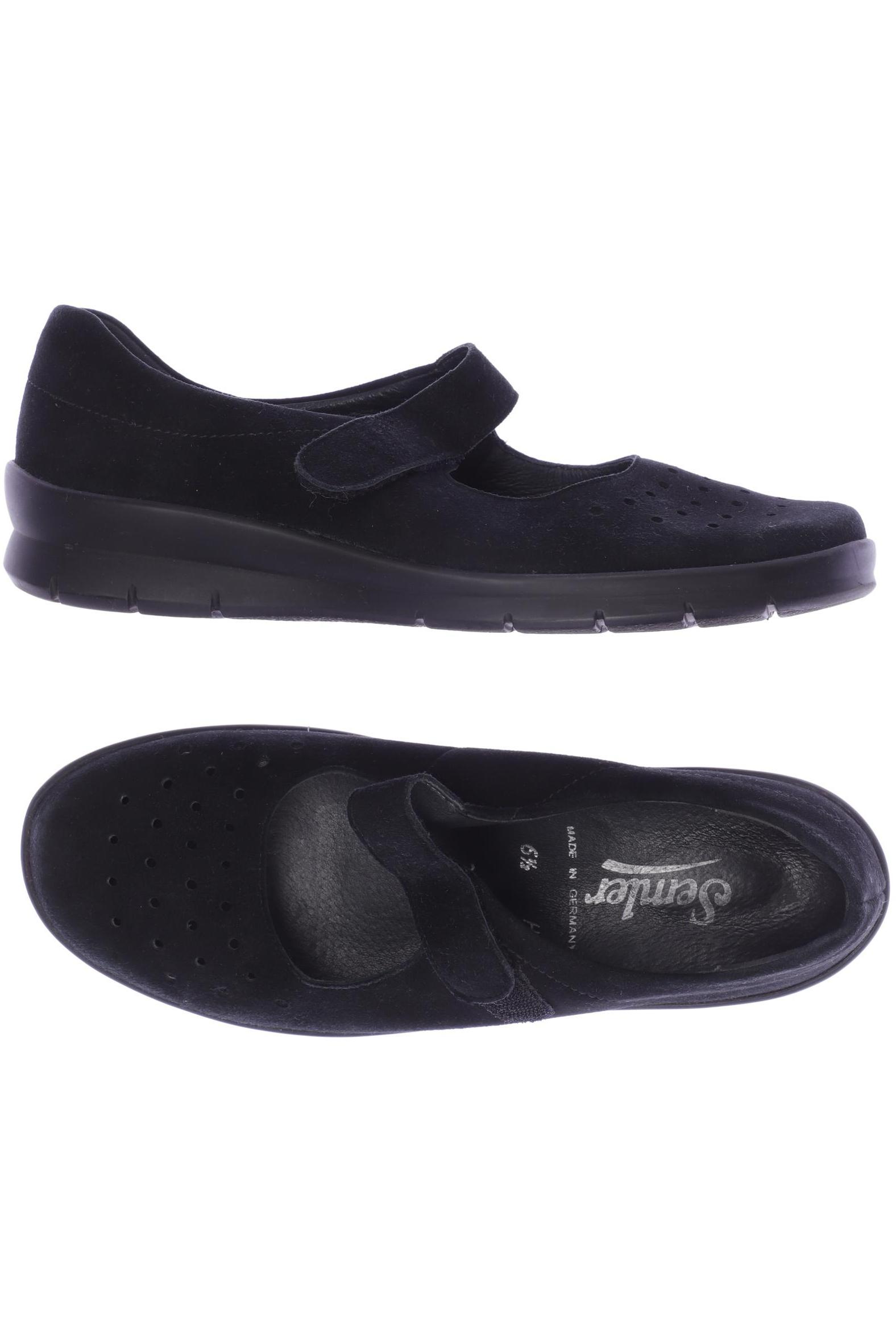 

Semler Damen Halbschuh, schwarz, Gr. 6.5