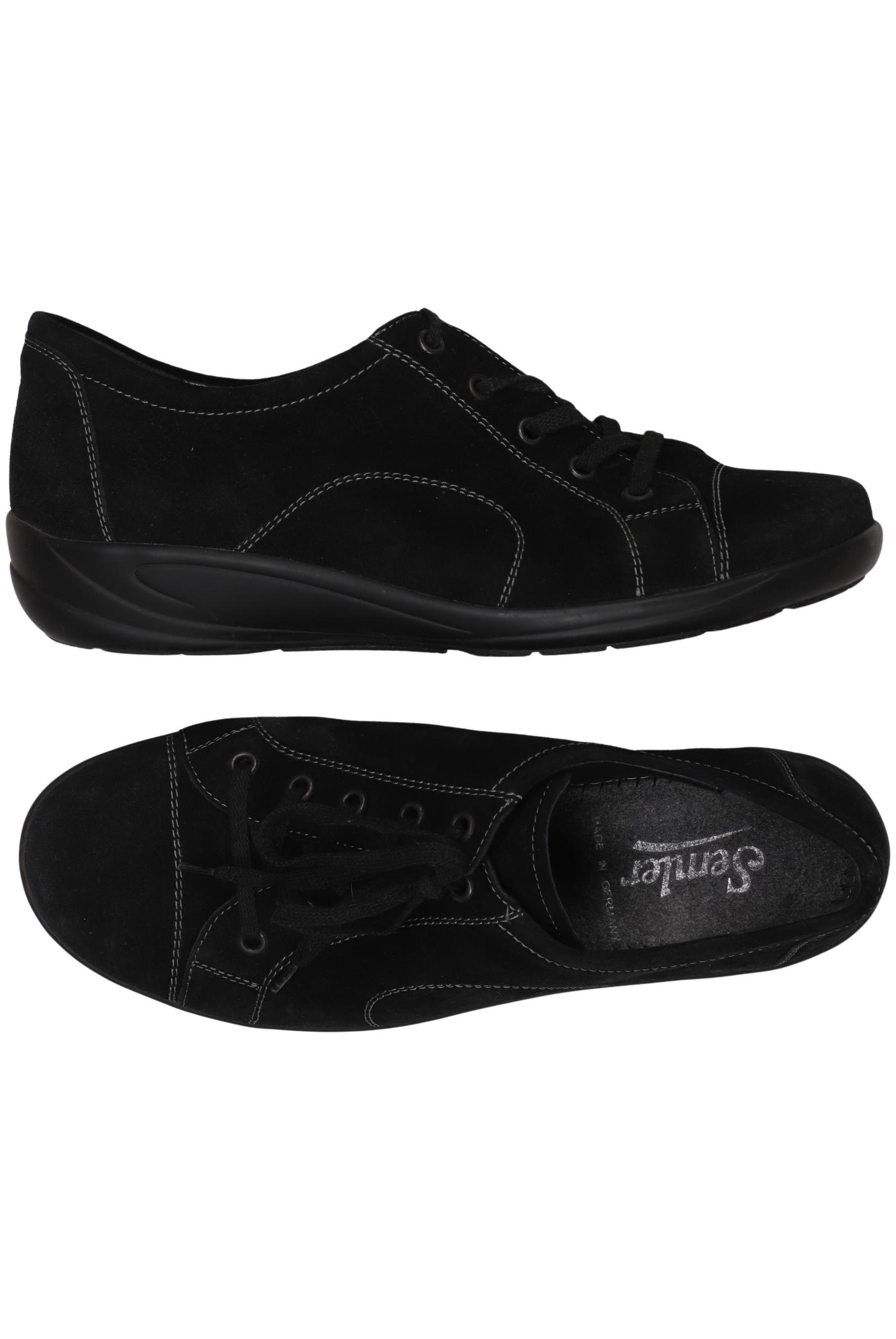 

Semler Damen Halbschuh, schwarz, Gr. 7