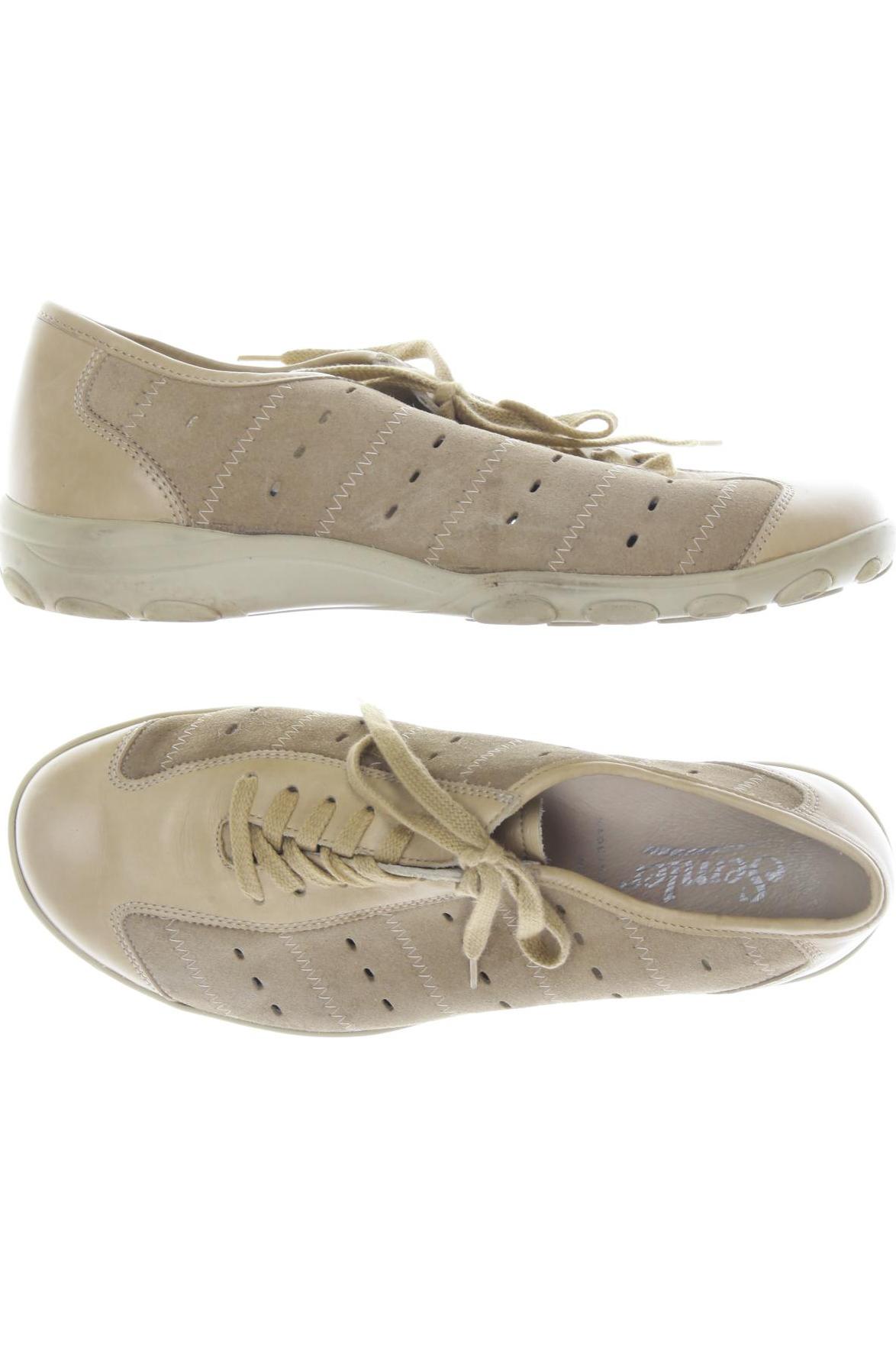 

Semler Damen Halbschuh, beige, Gr. 4.5