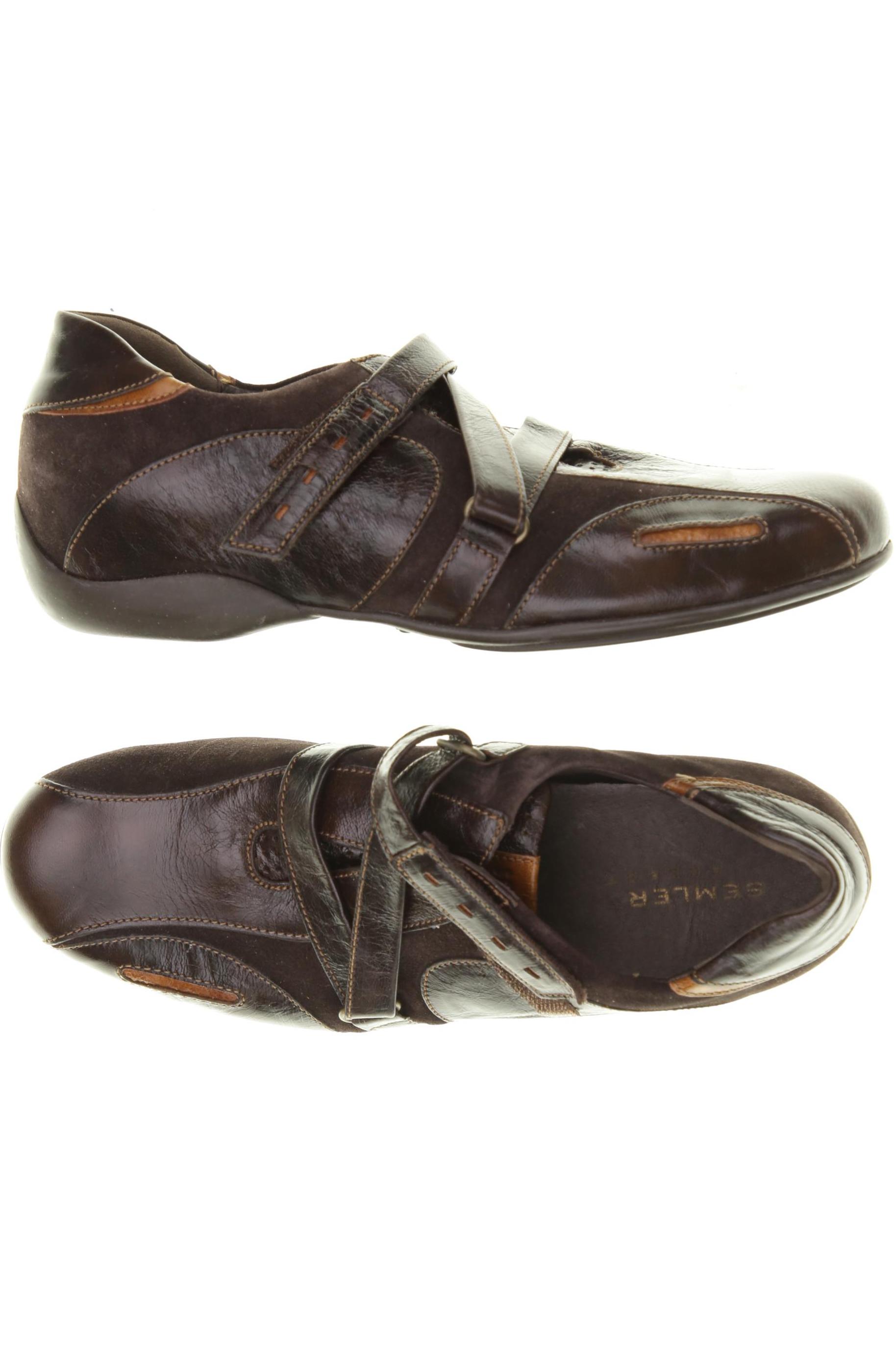 

Semler Damen Halbschuh, braun, Gr. 5.5
