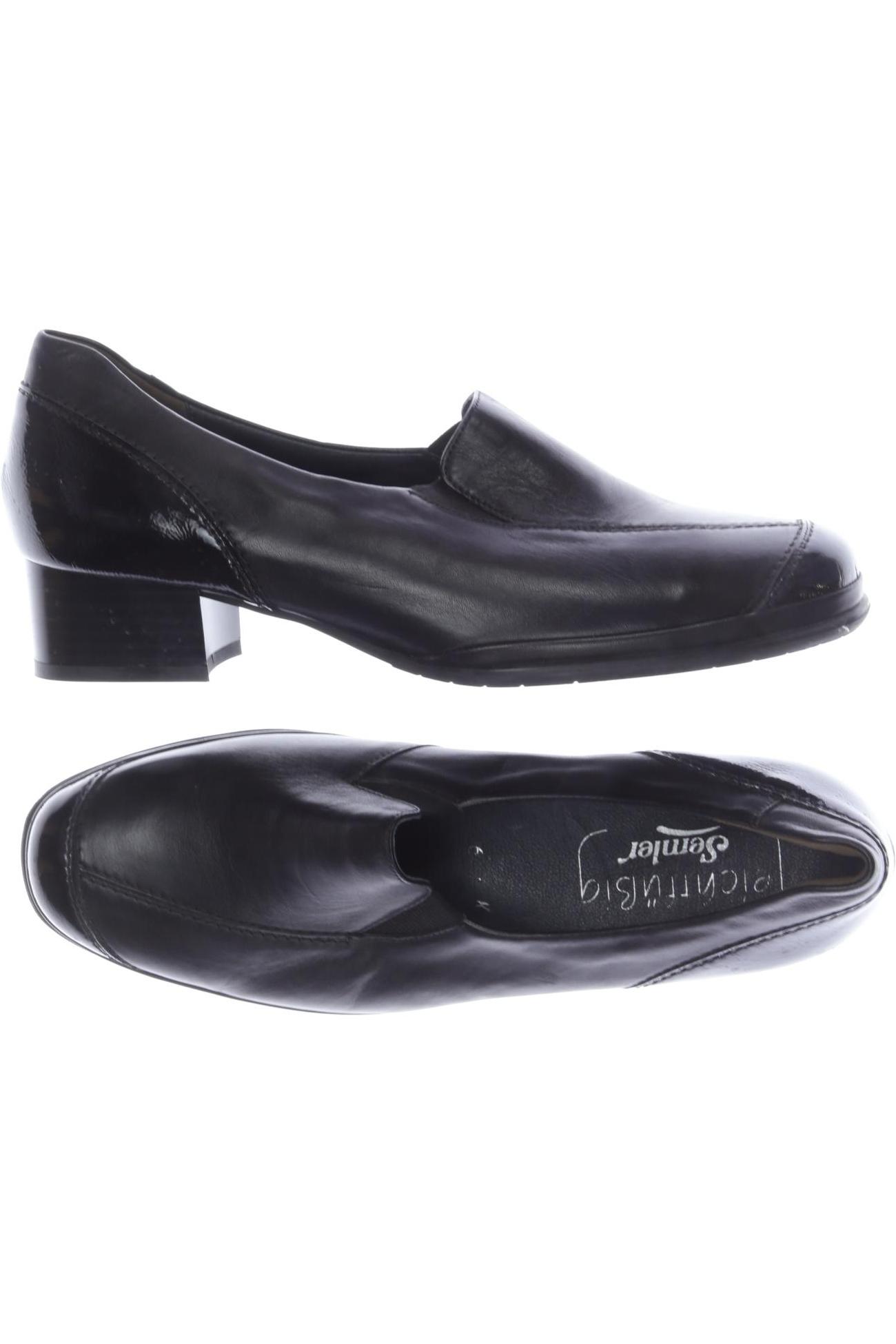 

Semler Damen Halbschuh, schwarz, Gr. 6