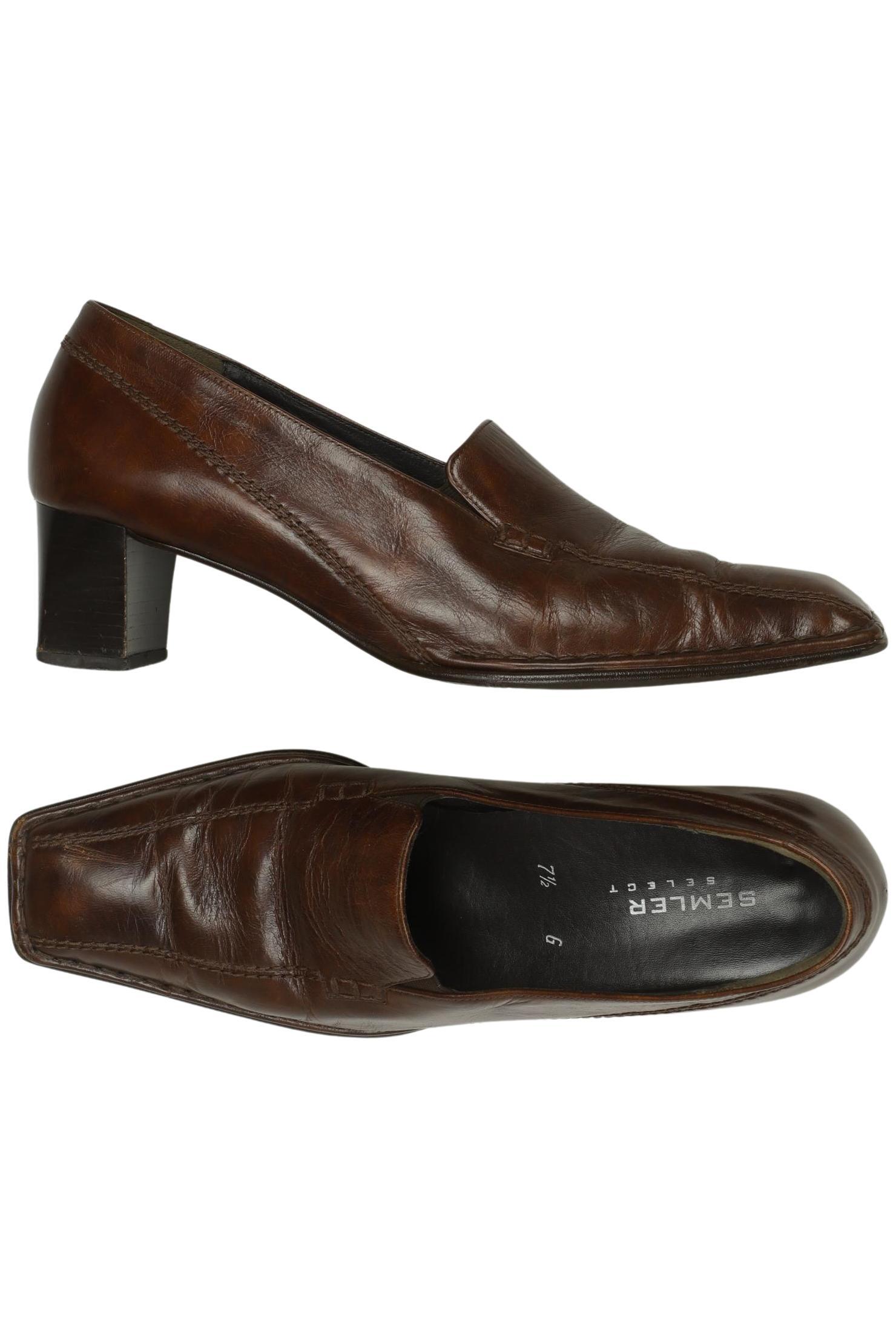 

Semler Damen Halbschuh, braun, Gr. 7.5
