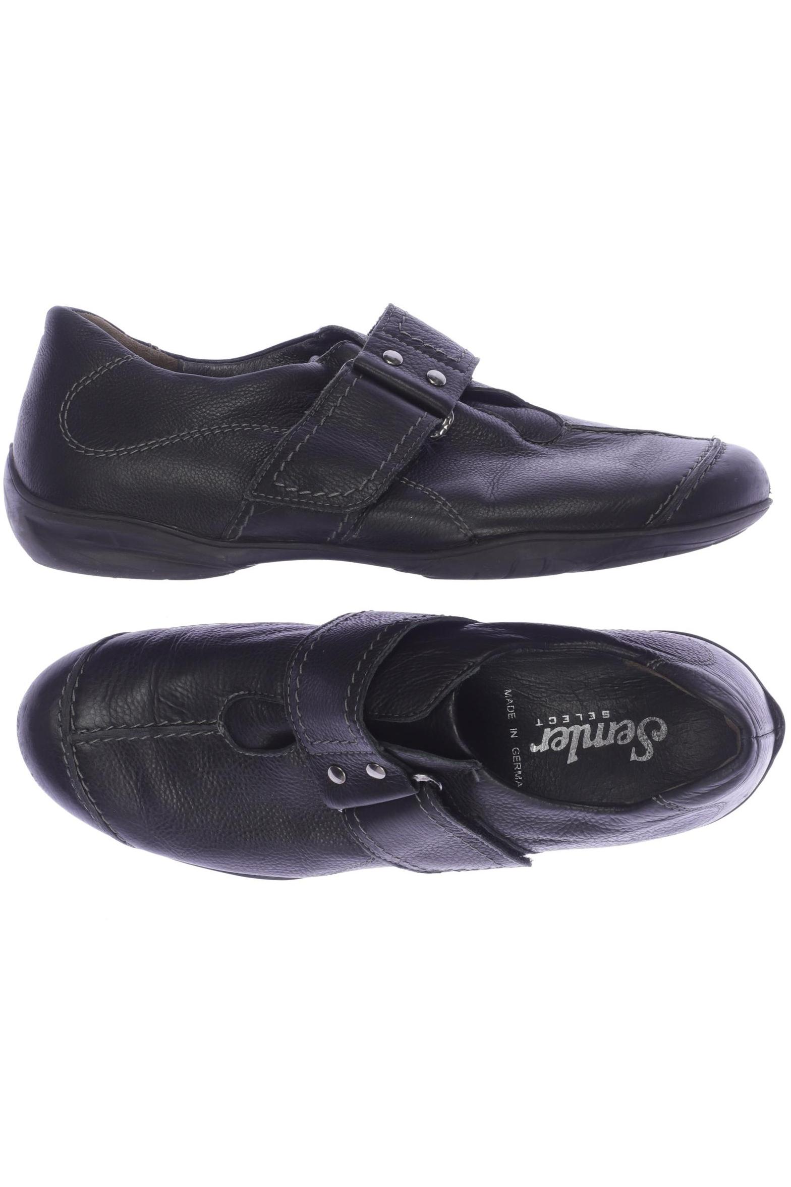 

Semler Damen Halbschuh, schwarz, Gr. 4