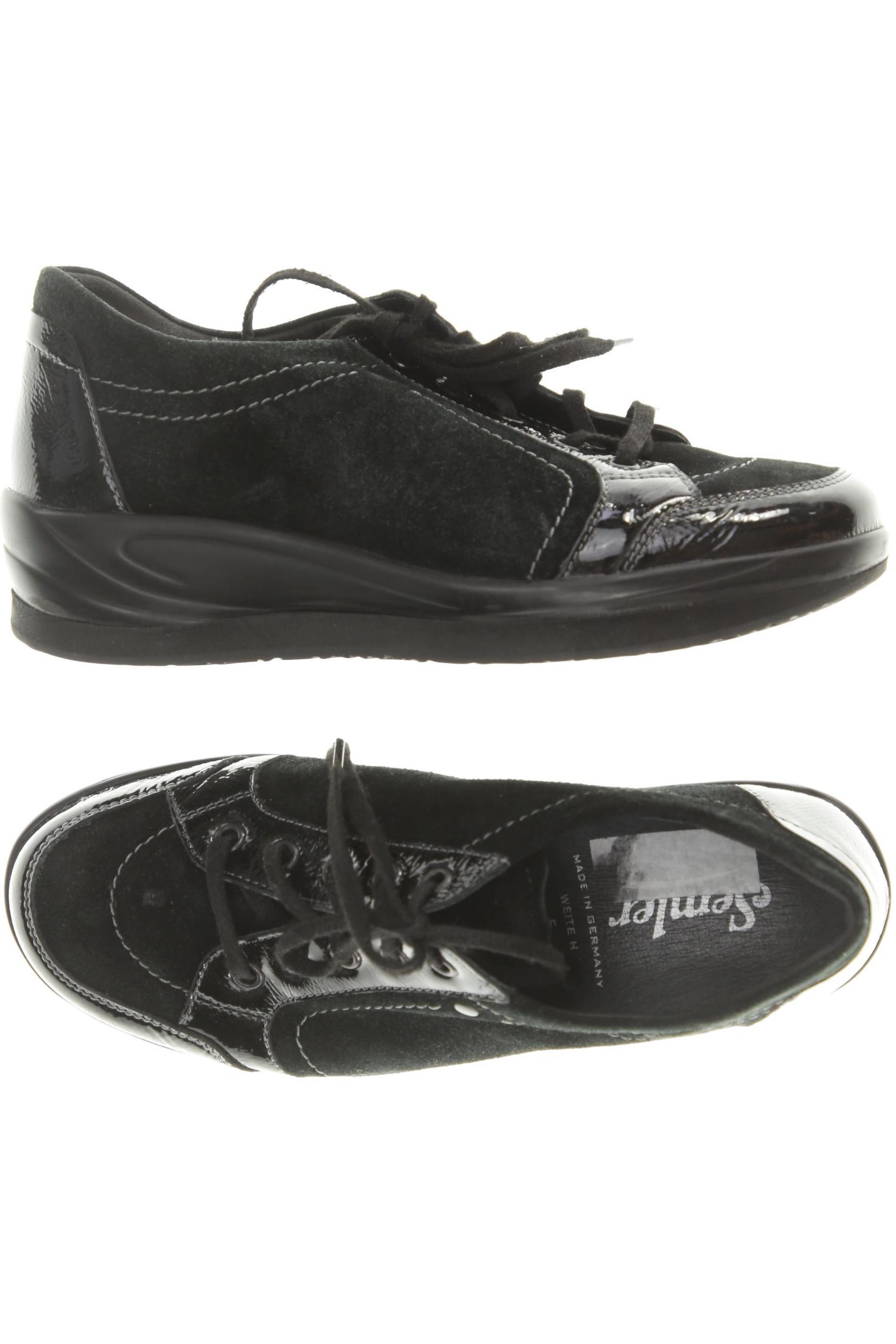 

Semler Damen Halbschuh, schwarz, Gr. 5