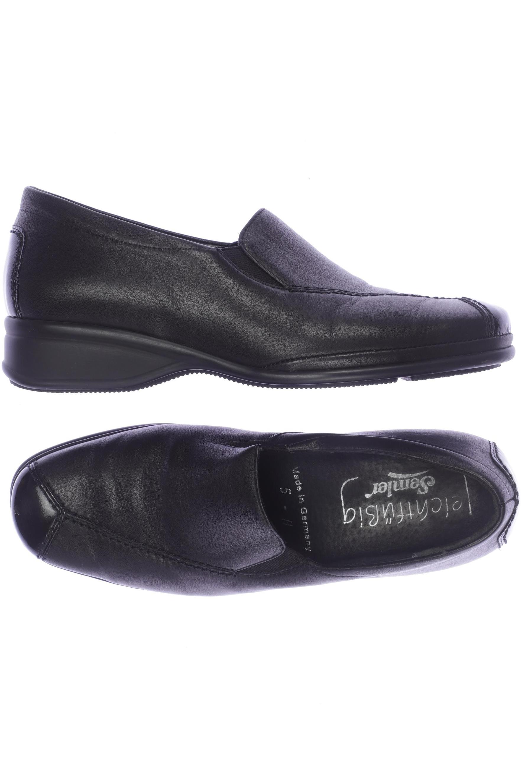

Semler Damen Halbschuh, schwarz, Gr. 5