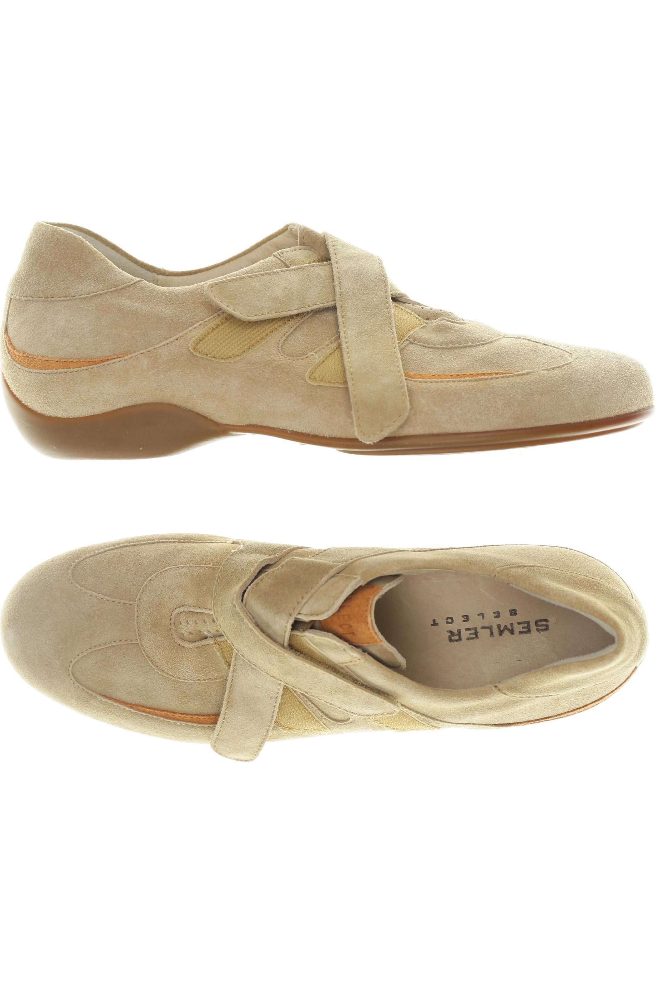 

Semler Damen Halbschuh, beige, Gr. 5