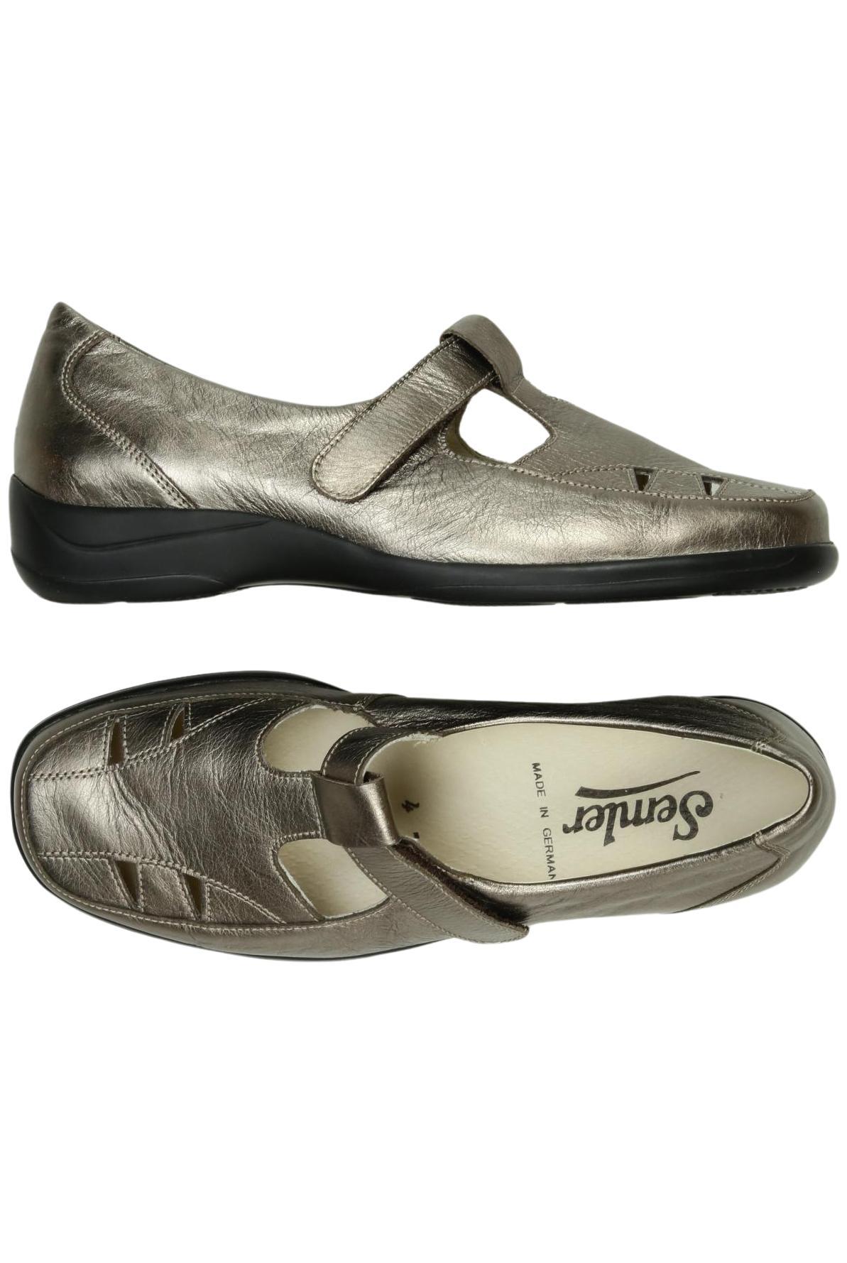 

Semler Damen Halbschuh, silber, Gr. 4