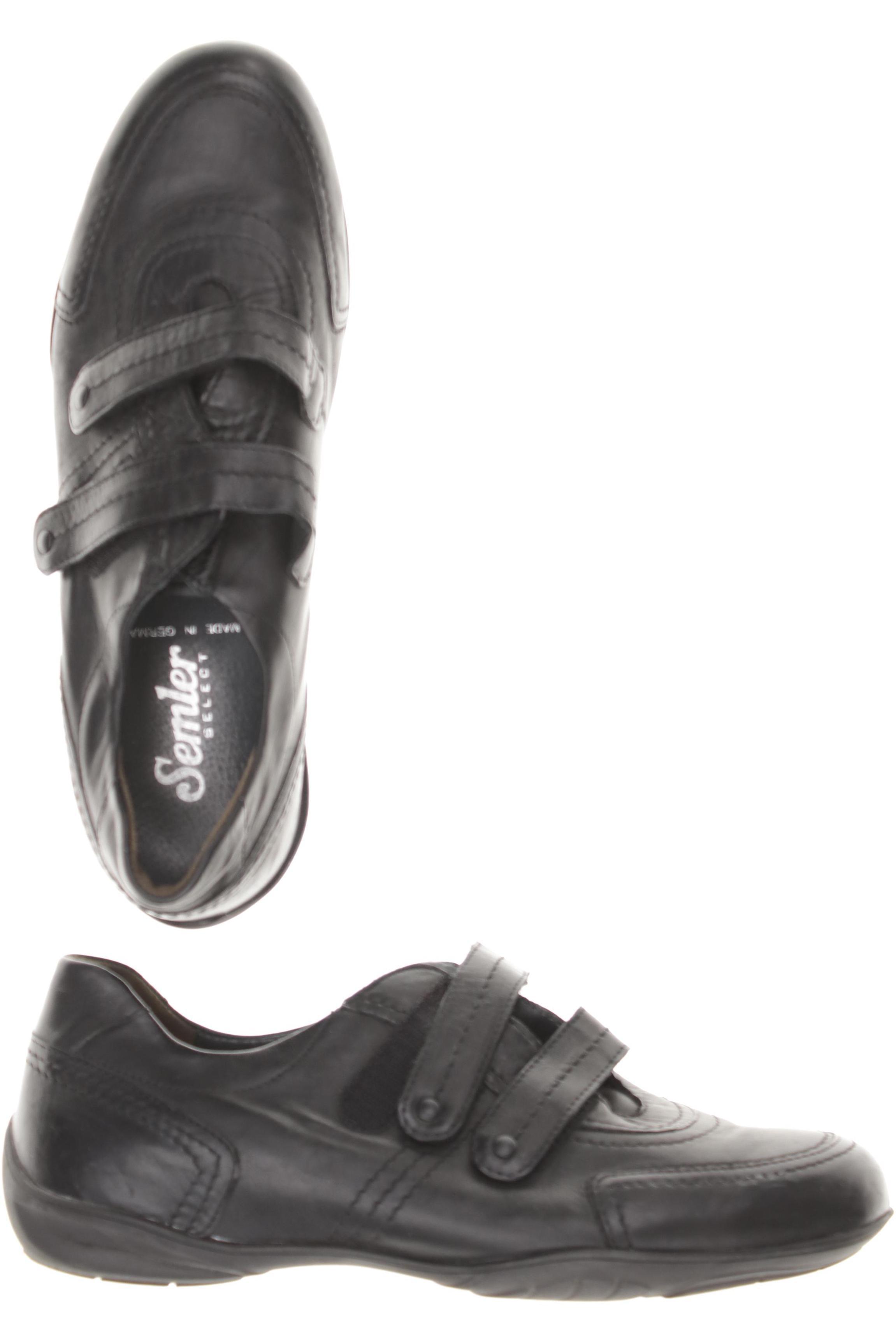 

Semler Damen Halbschuh, schwarz, Gr. 5.5